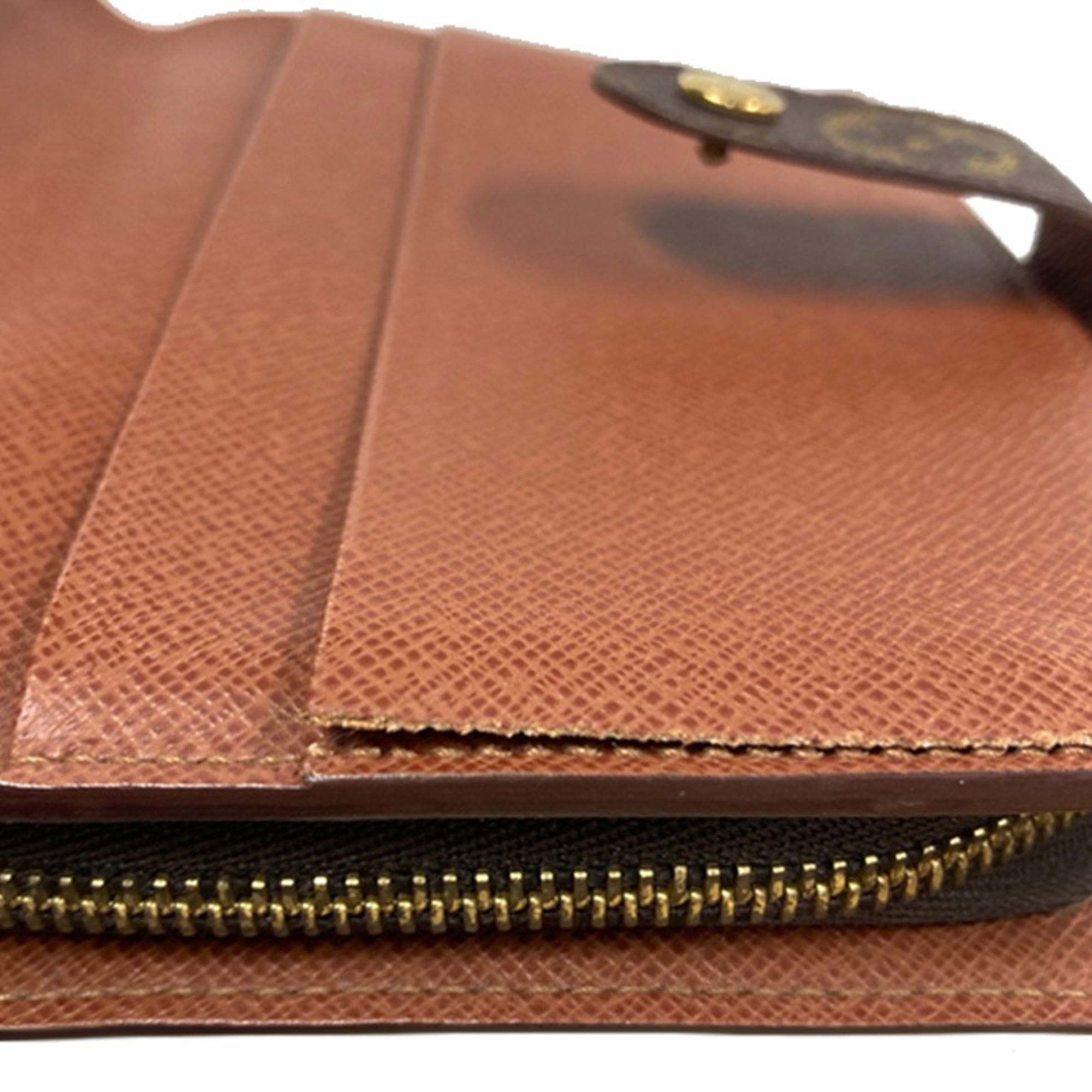 Louis Vuitton Brown Pvc Leather Wallet (Bi-Fold) (Pre-Owned)