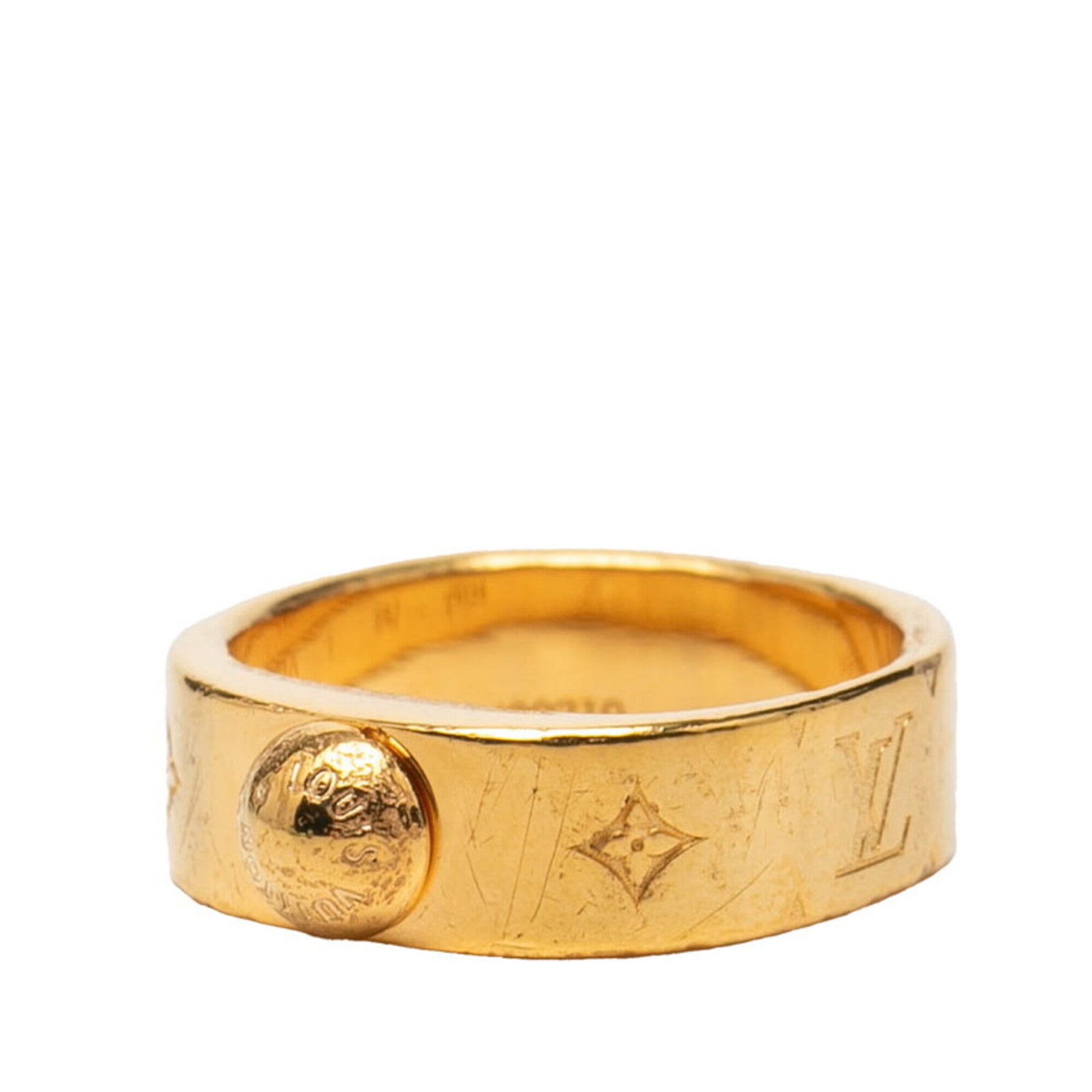 Louis Vuitton Gold Band Ring (Pre-Owned)