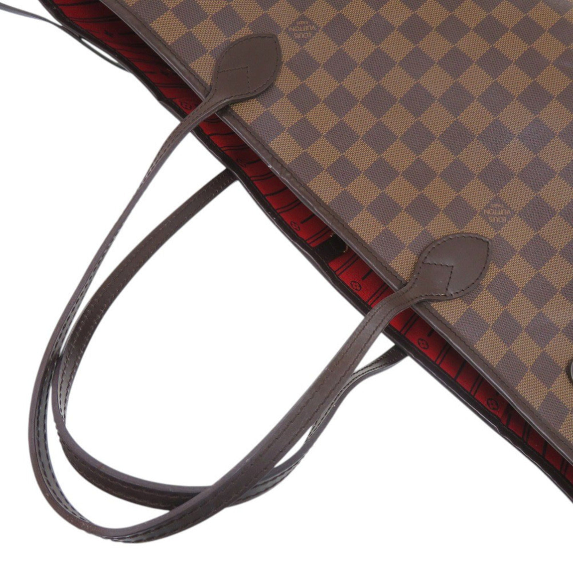 Louis Vuitton Brown Damier Canvas Ebene Damier Canvas Tote Bag (Pre-Owned)