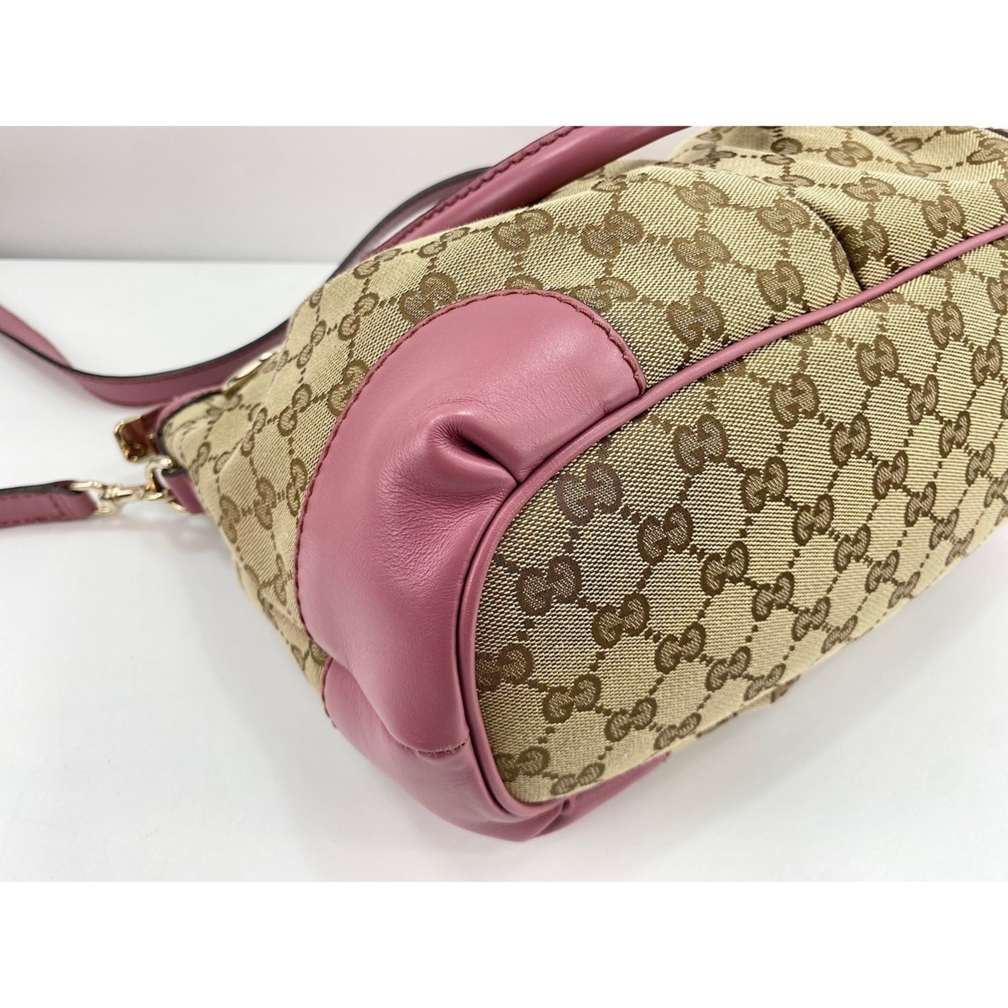 Gucci Sukey Pink Tote Bag (Pre-Owned)