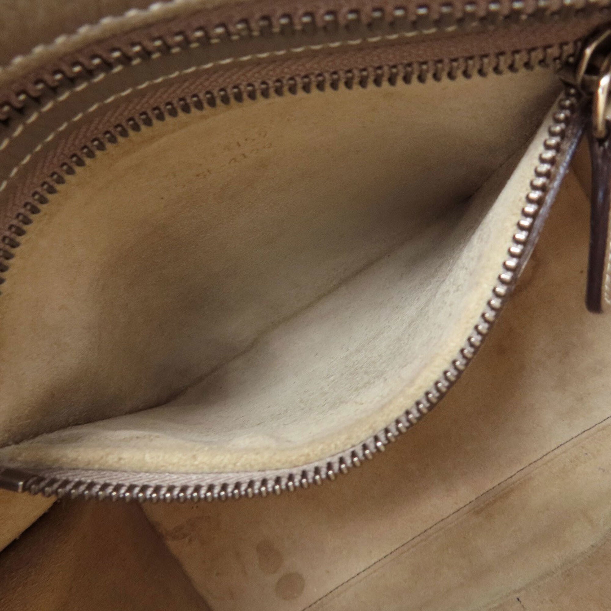Celine Gray Leather Handbag (Pre-Owned)