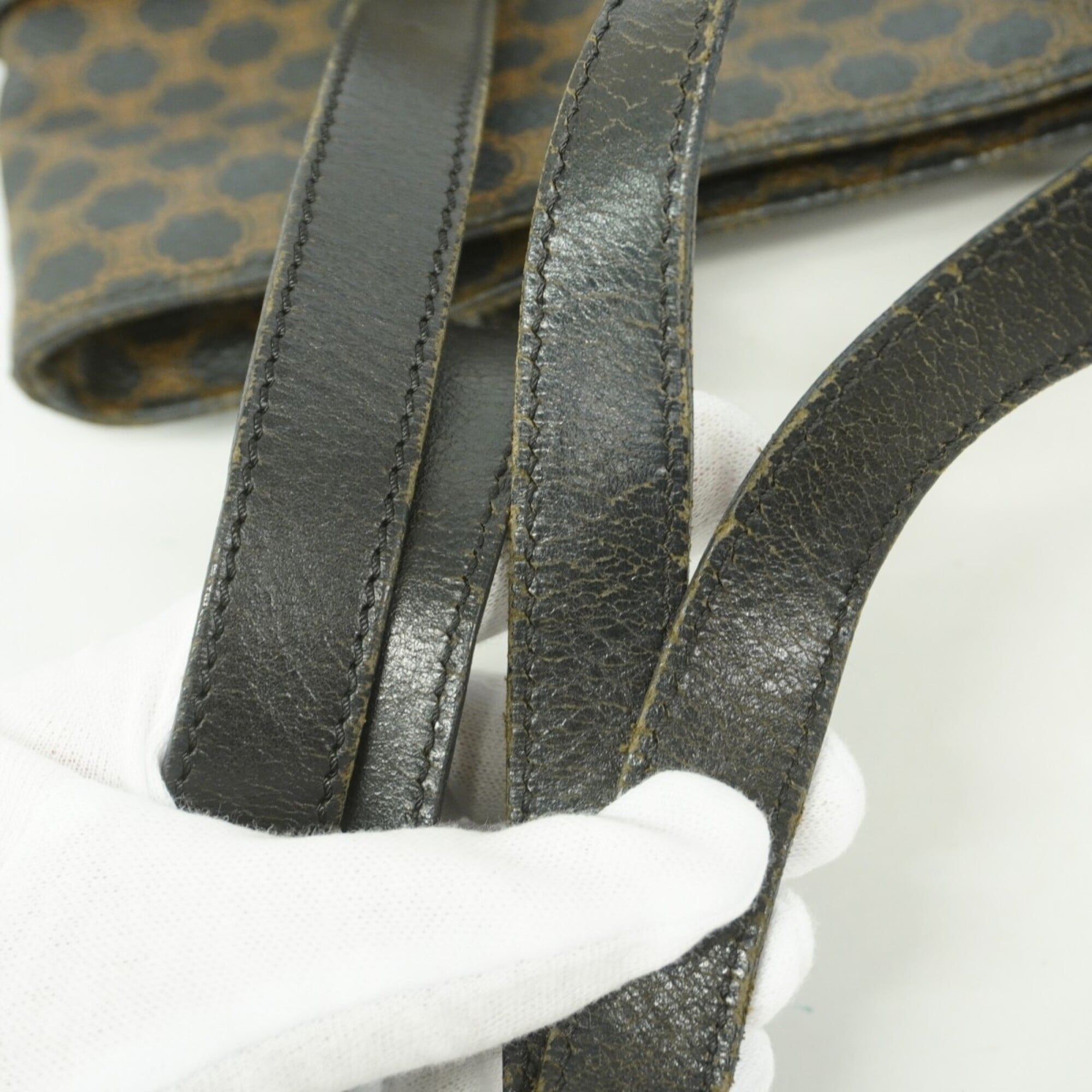 Celine Black Pvc Tote Bag (Pre-Owned)