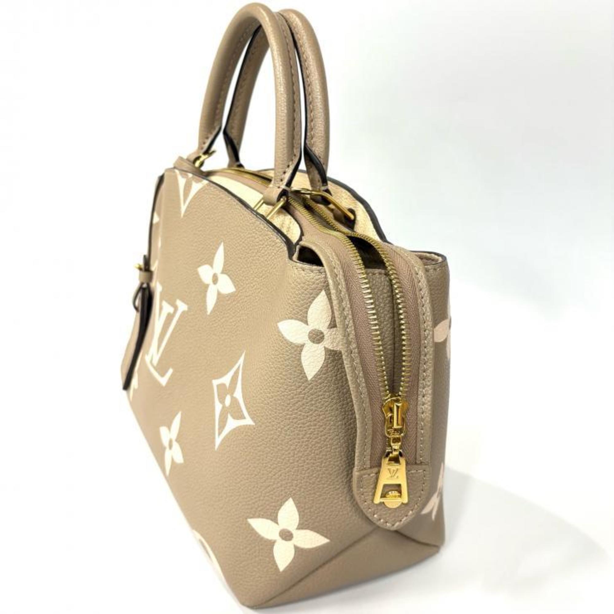 Louis Vuitton Beige Ivory Tourterelle Monogram Empreinte Handbag (Pre-Owned)