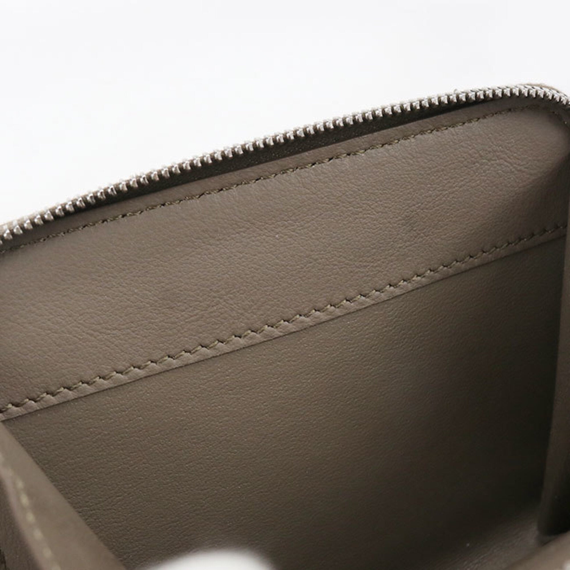 Fendi Gray Leather Wallet (Bi-Fold) (Pre-Owned)
