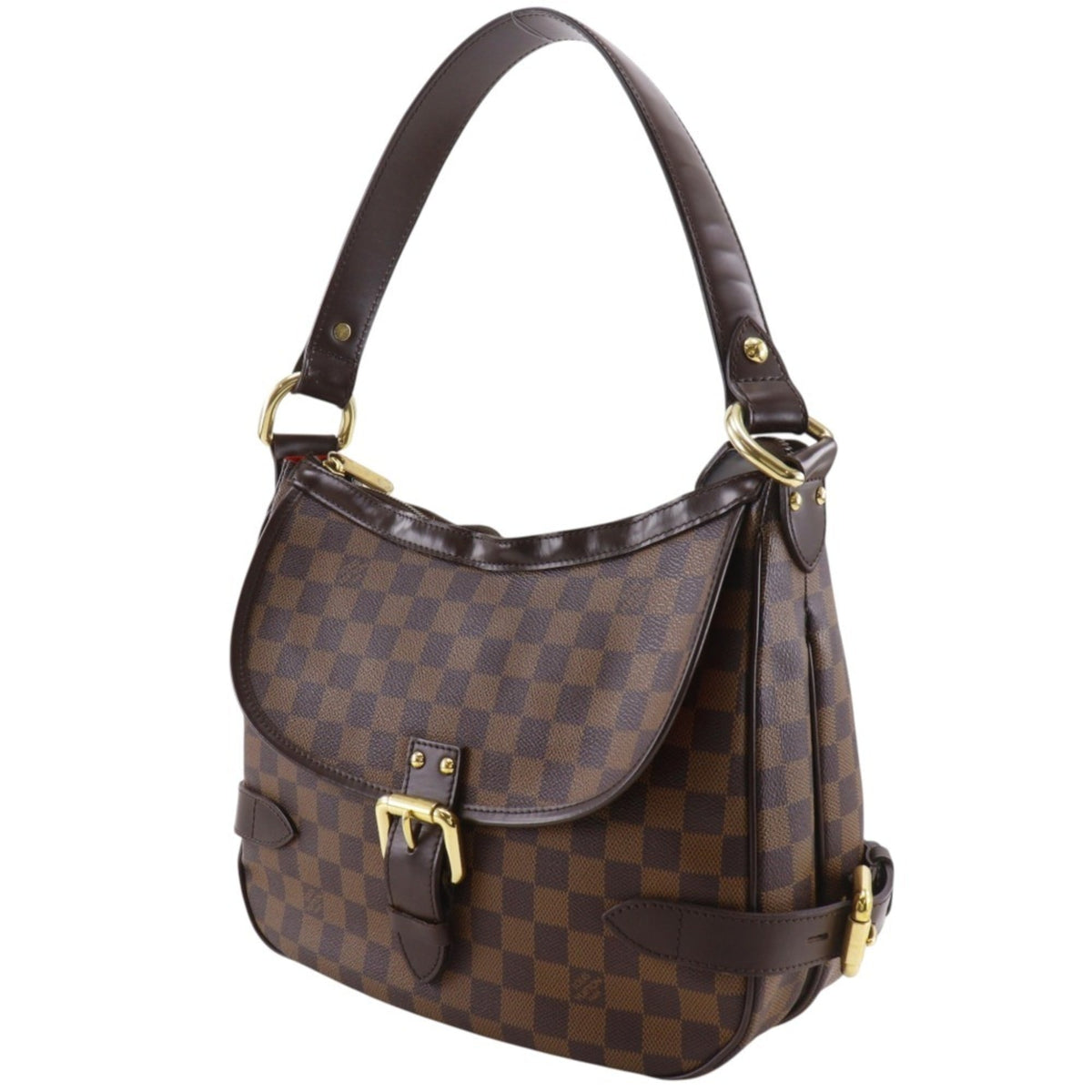 Louis Vuitton Damier Brown Damier Canvas Damier Canvas Shoulder Bag (Pre-Owned)