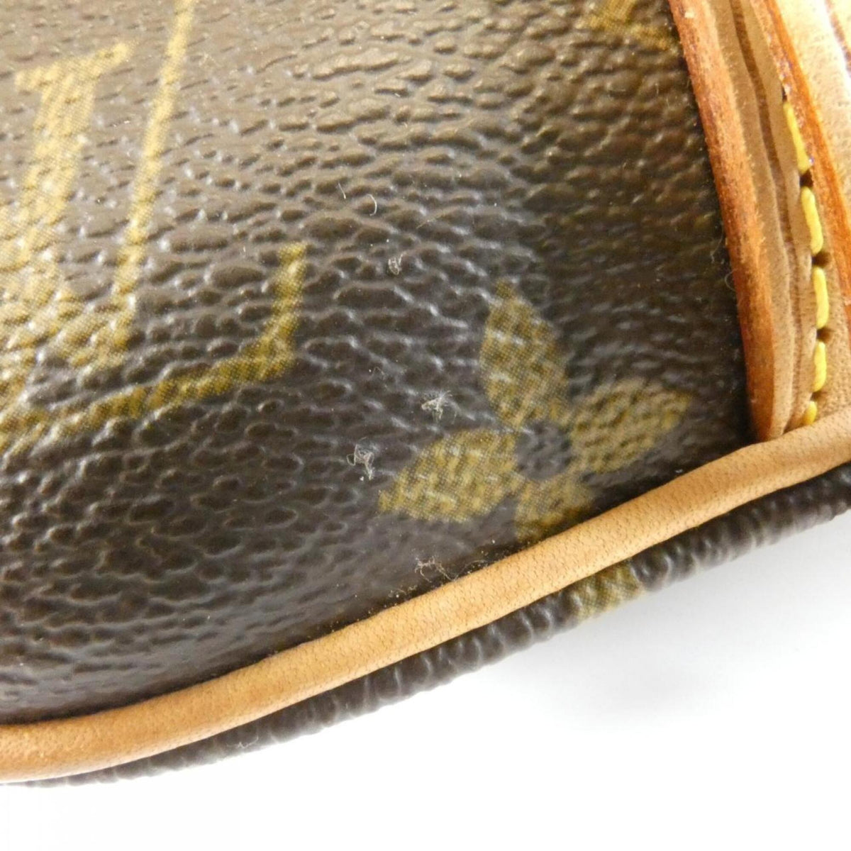 Louis Vuitton Marron Coated Canvas Backpack (Pre-Owned)