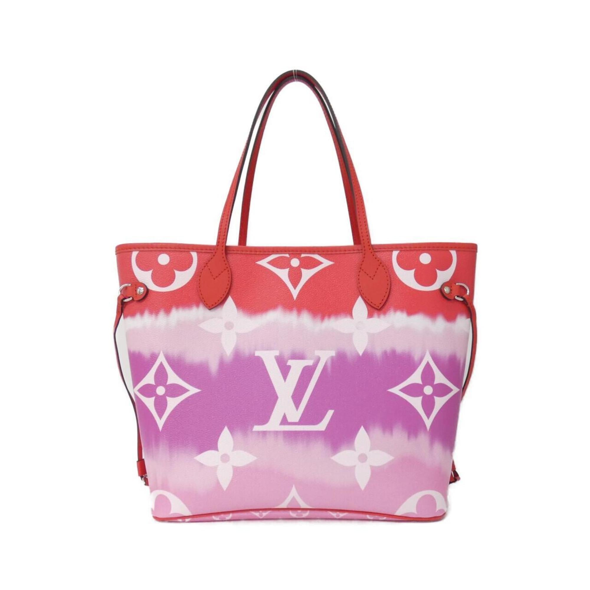 Louis Vuitton Rouge Coated Canvas Handbag Pouch (Pre-Owned)