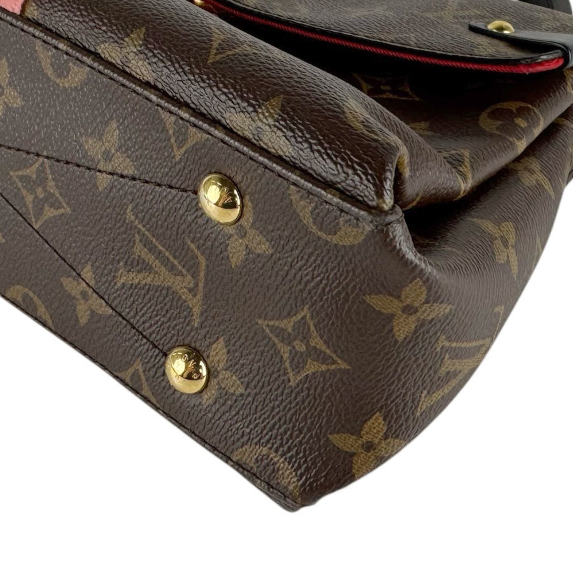 Louis Vuitton Coquelicots Monogram Peche Monogram Handbag Shoulder Bag (Pre-Owned)