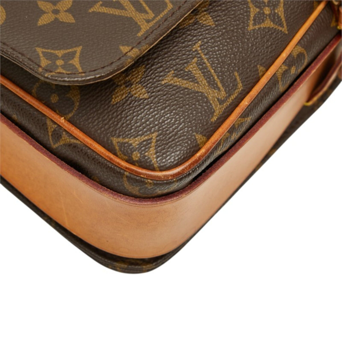Louis Vuitton Monogram Brown Pvc Leather Shoulder Bag (Pre-Owned)