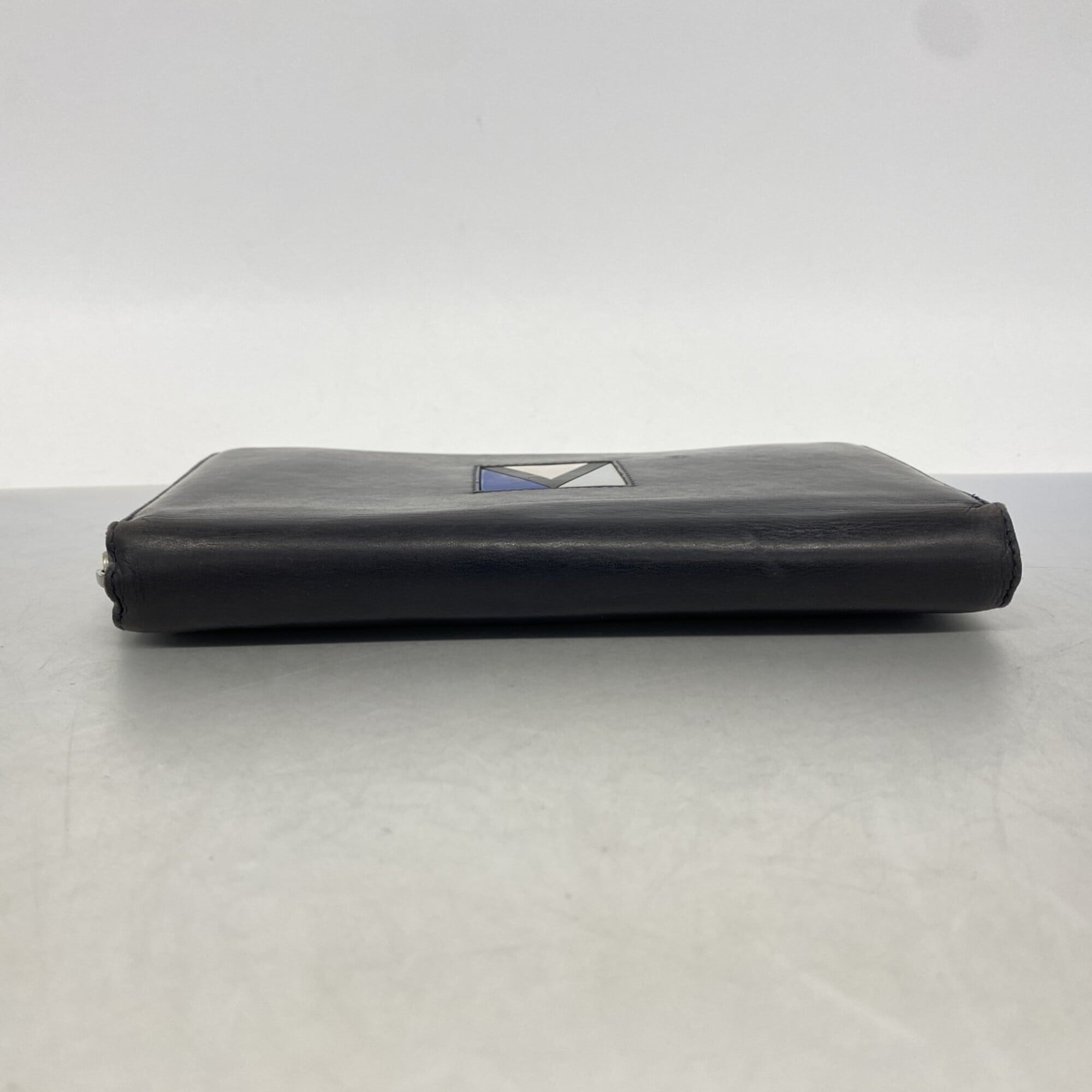 Louis Vuitton Navy Long Wallet (Bi-Fold) (Pre-Owned)