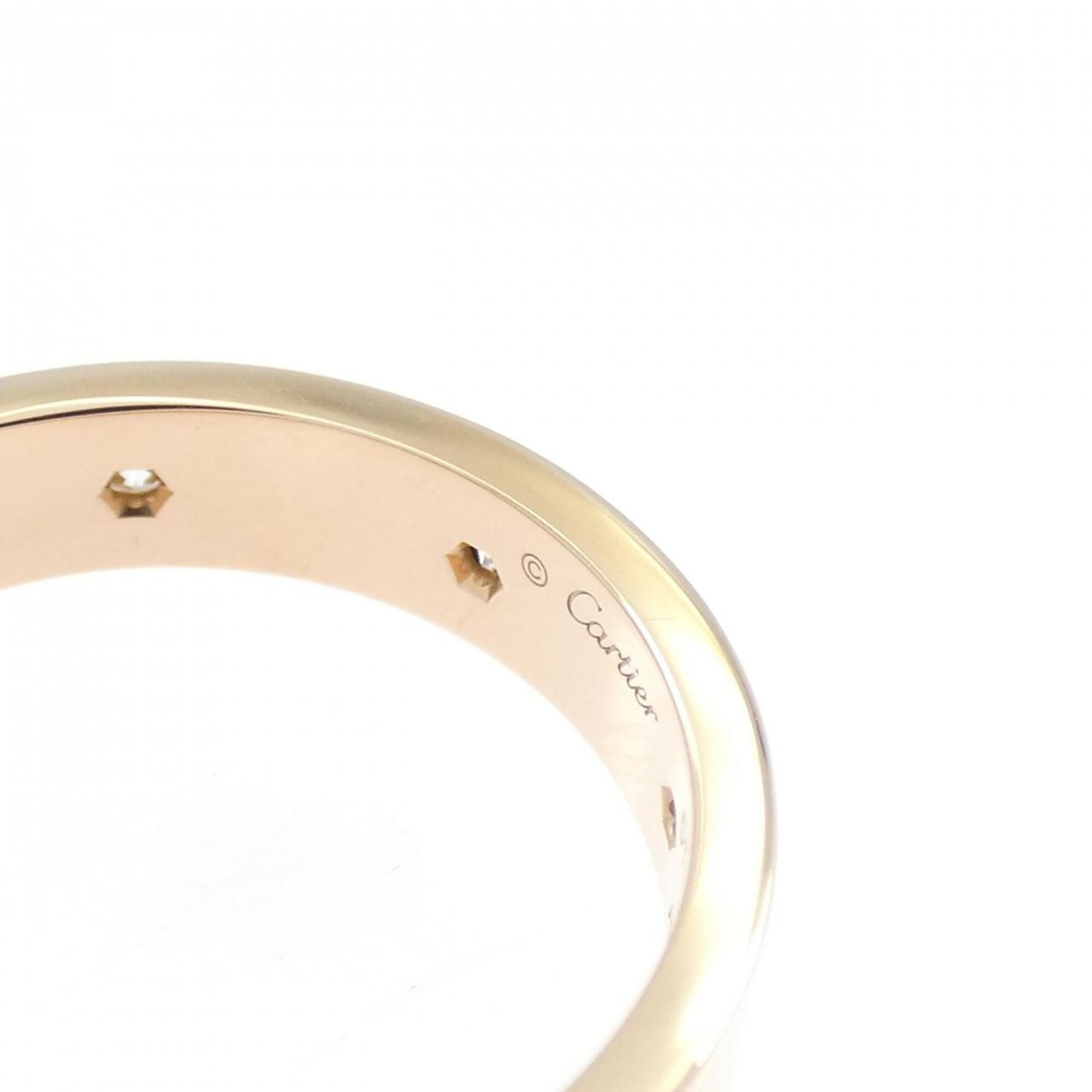 Cartier Love Pink Gold (18K) Band Ring (Pre-Owned)