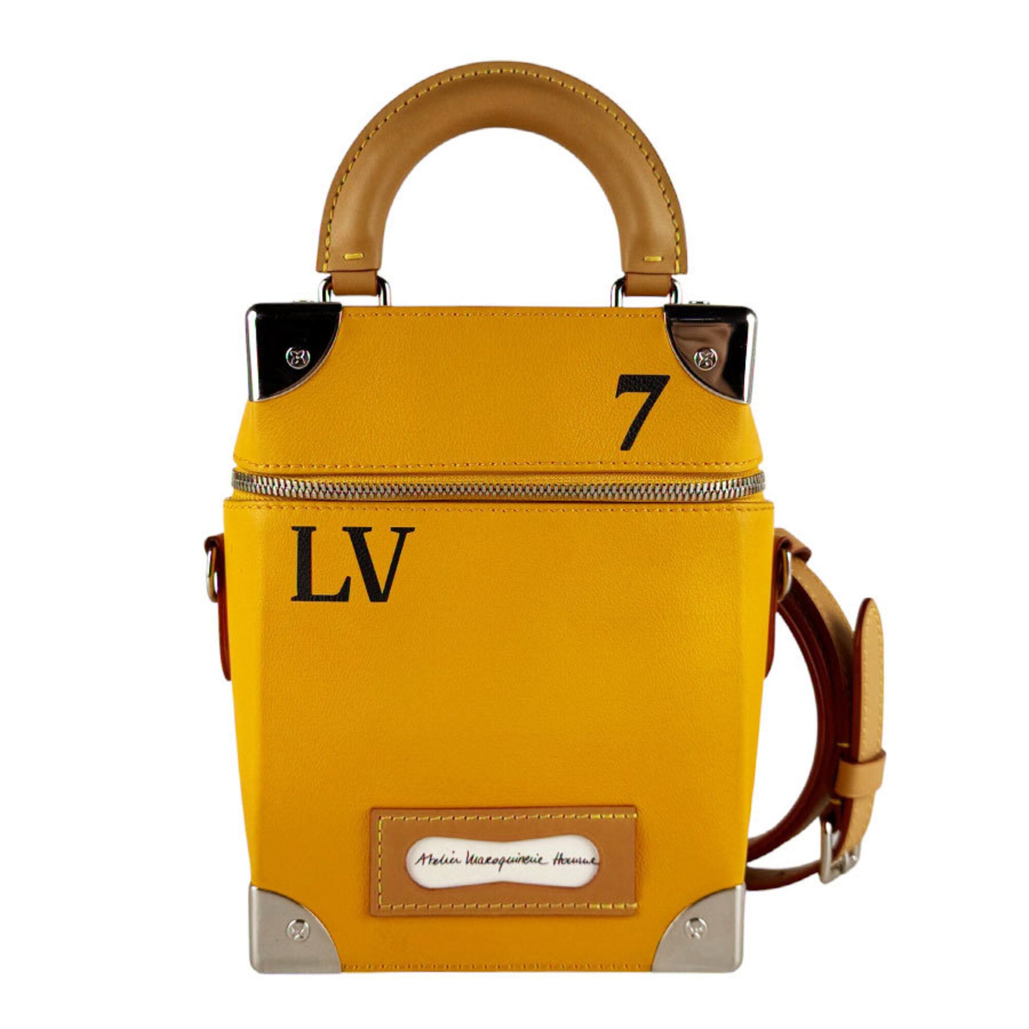 Louis Vuitton Saffron Leather Shoulder Bag (Pre-Owned)