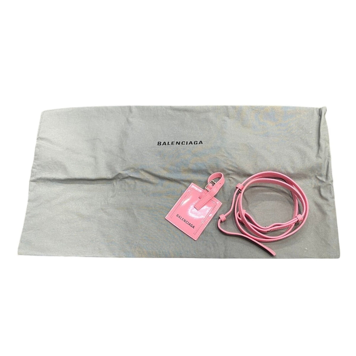 Balenciaga Pink Vinyl Shoulder Bag (Pre-Owned)