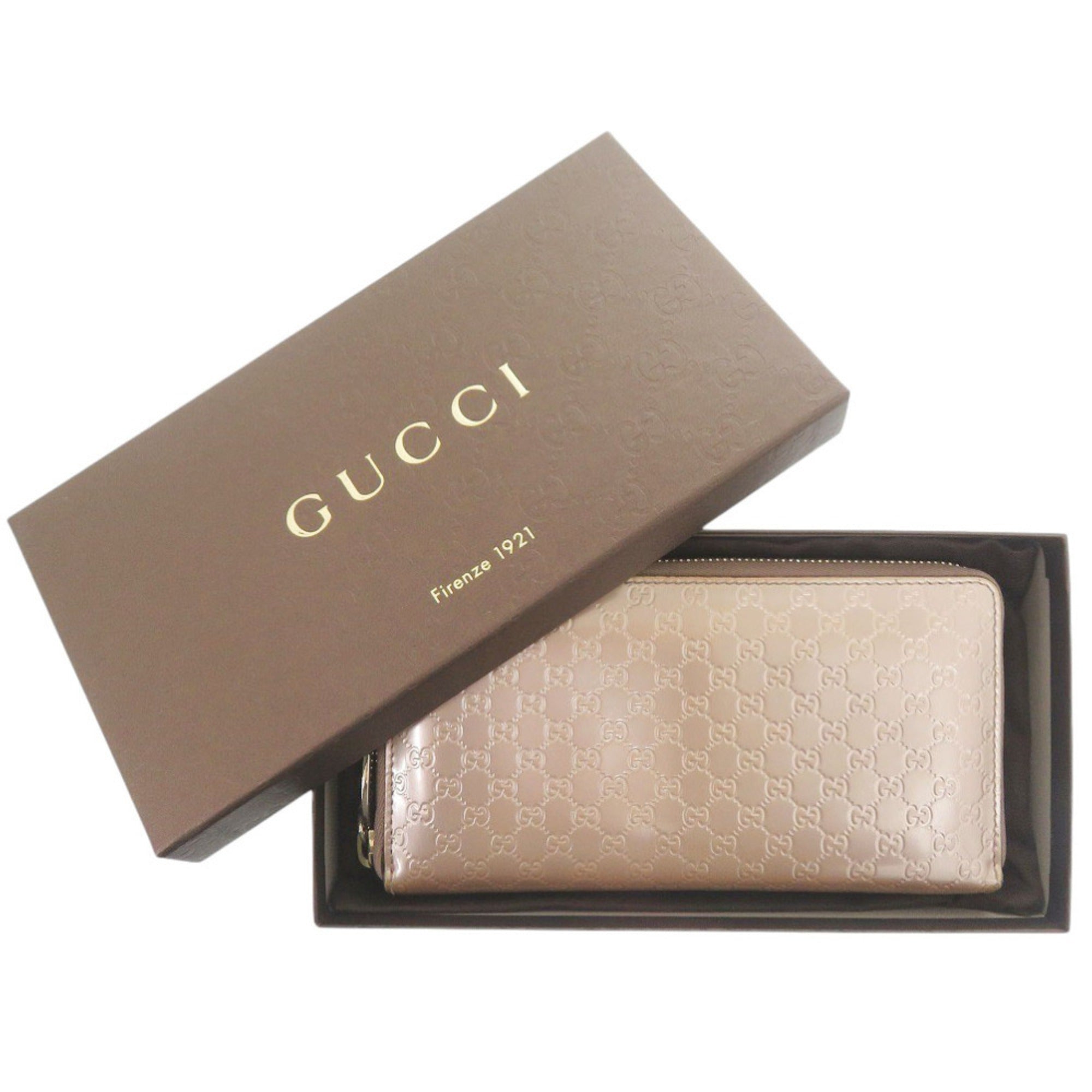 Gucci Pink Long Wallet (Bi-Fold) (Pre-Owned)