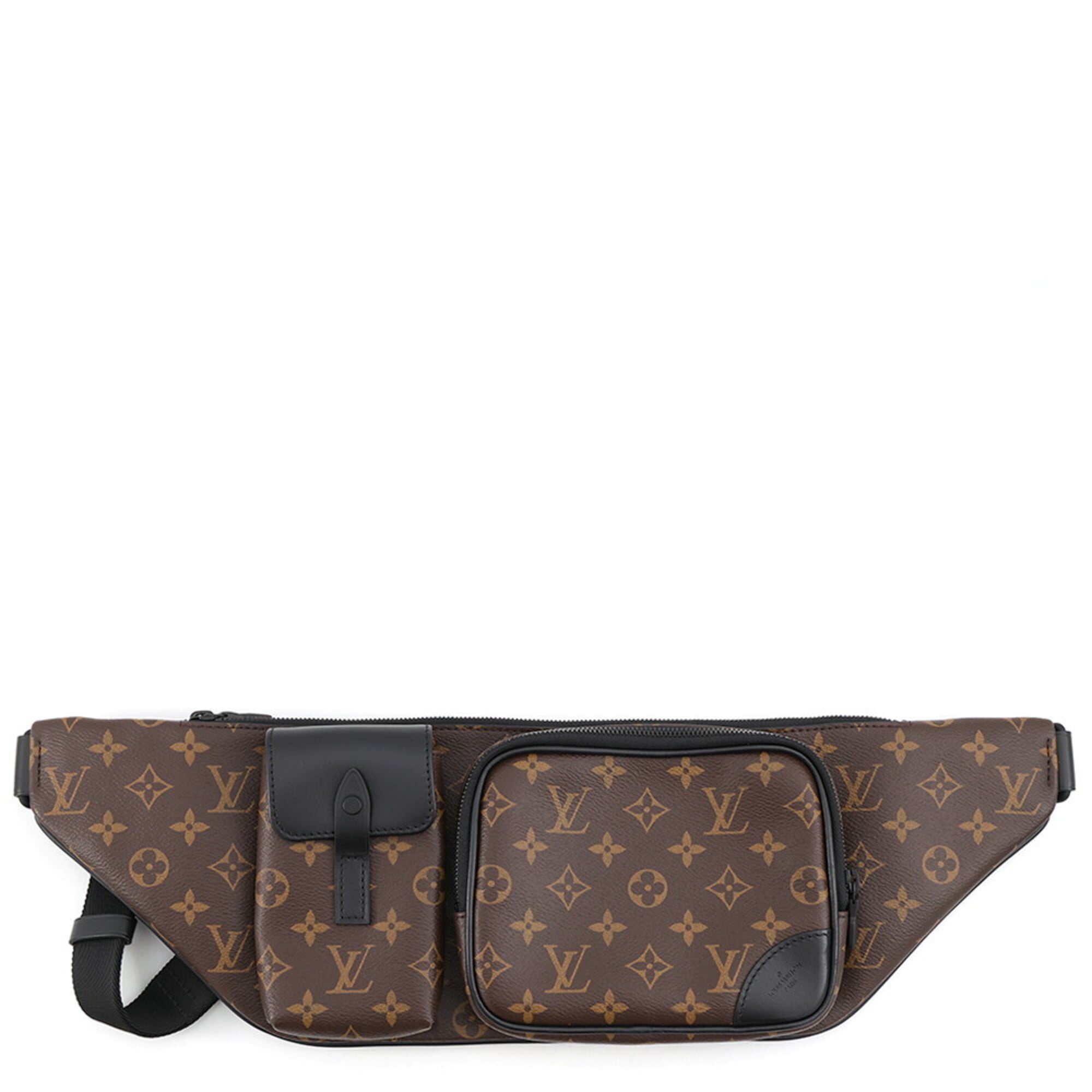 Louis Vuitton Monogram Macassar Black Monogram Macassar Noir Sling Bag (Pre-Owned)