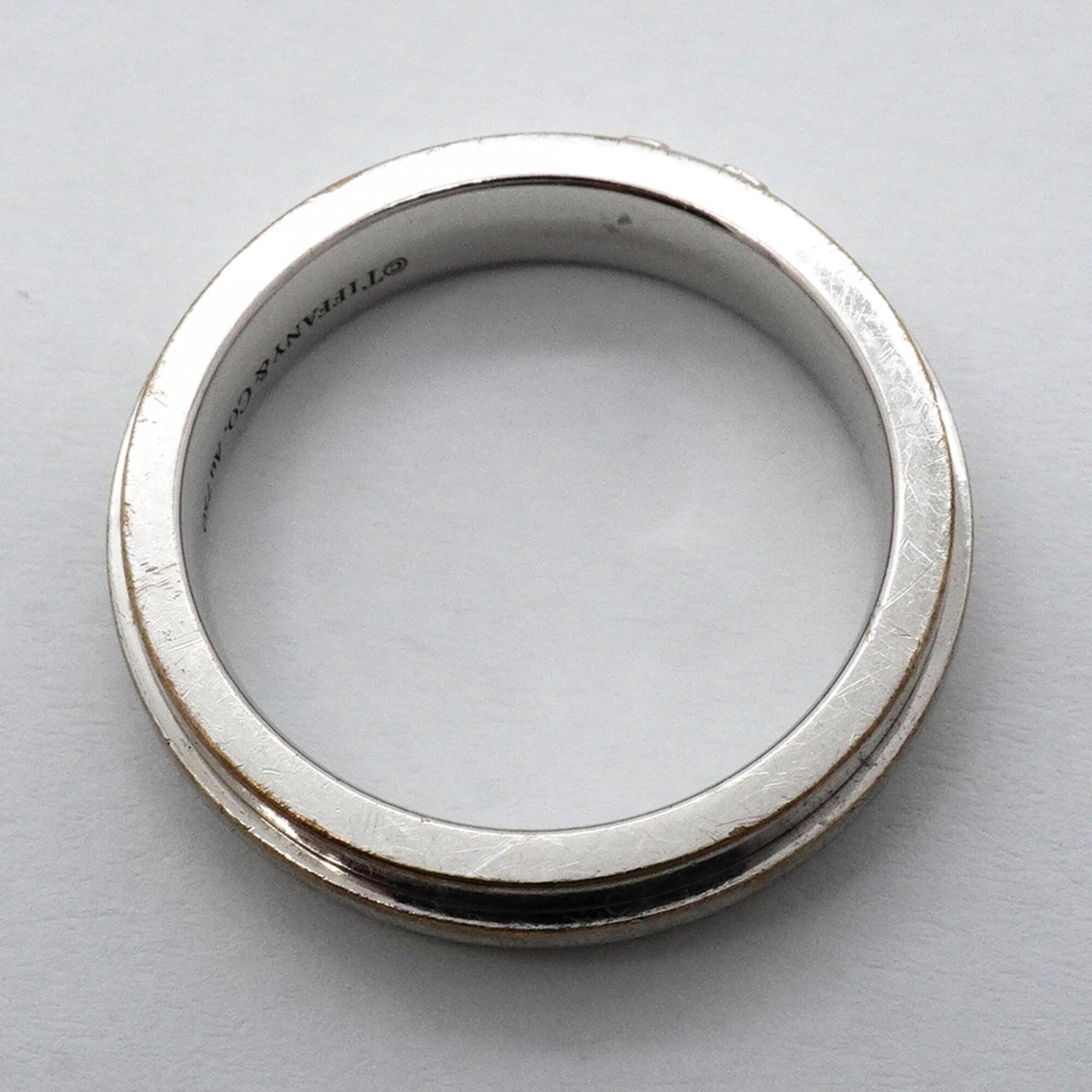 Tiffany White Gold (18K) Band Ring (Pre-Owned)