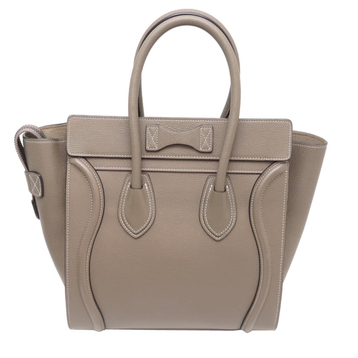 Celine Gray Leather Handbag (Pre-Owned)