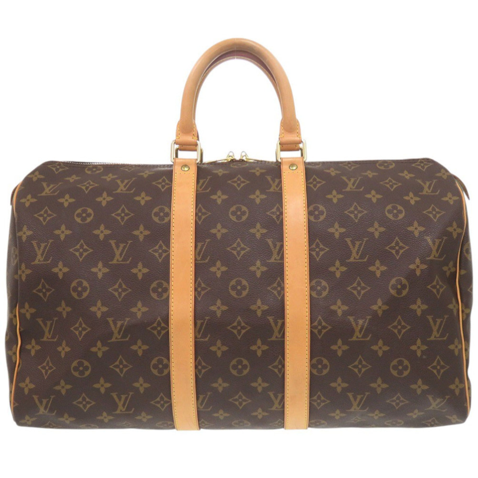 Louis Vuitton Brown Monogram Monogram Boston Bag (Pre-Owned)