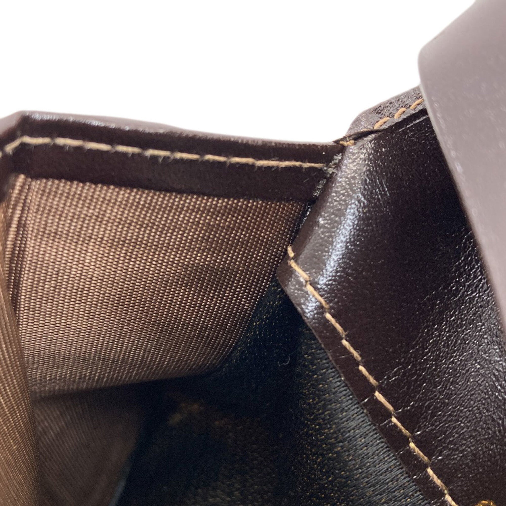 Fendi Brown Canvas Leather Wallet (Bi-Fold) (Pre-Owned)