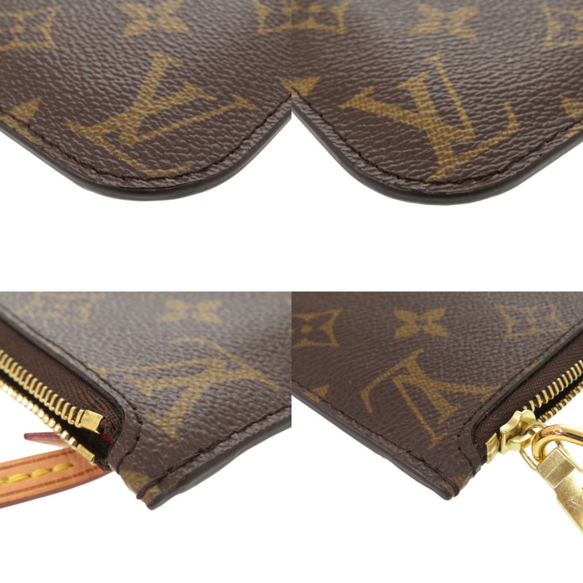 Louis Vuitton Fuchsia Monogram Monogram Handbag Pouch (Pre-Owned)