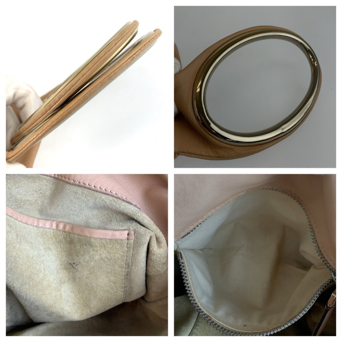 Marni Beige Leather Handbag (Pre-Owned)