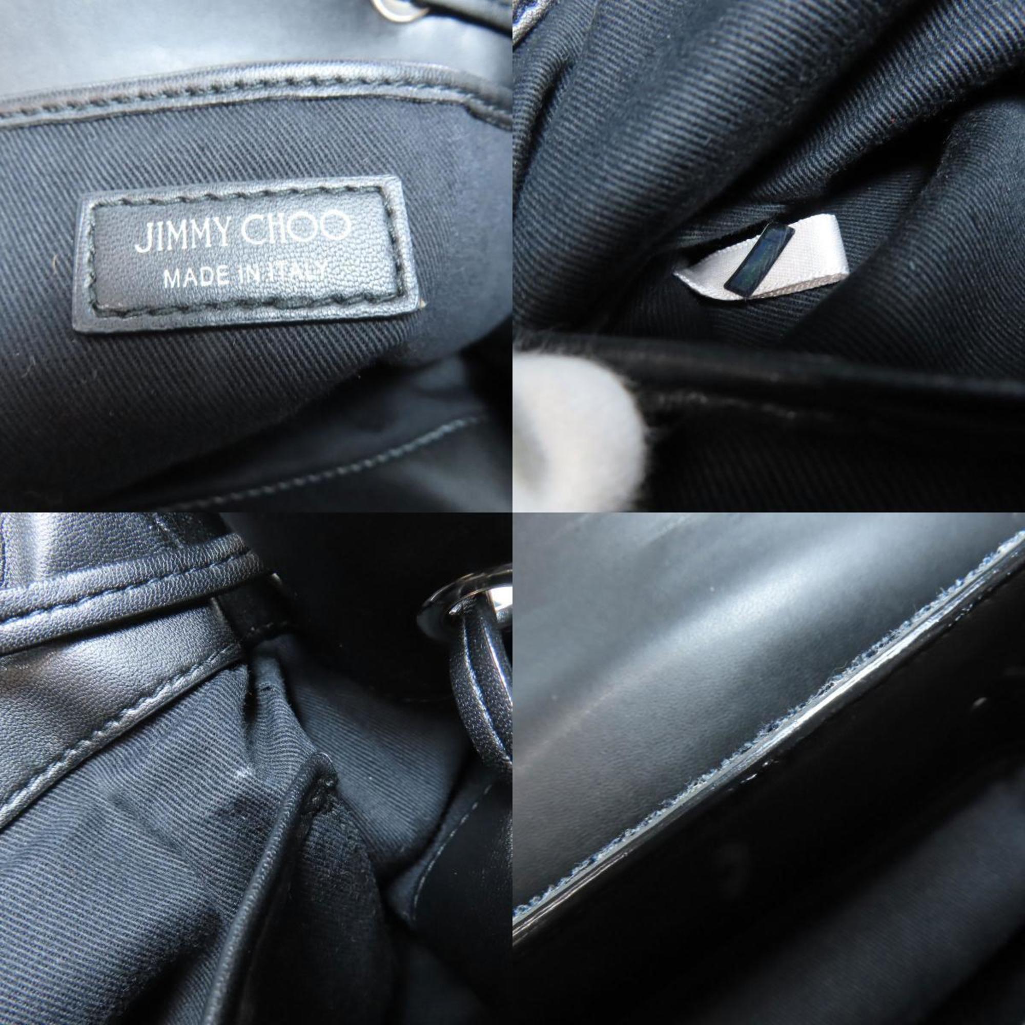 Jimmy Choo Navy Denim Backpack (Pre-Owned)