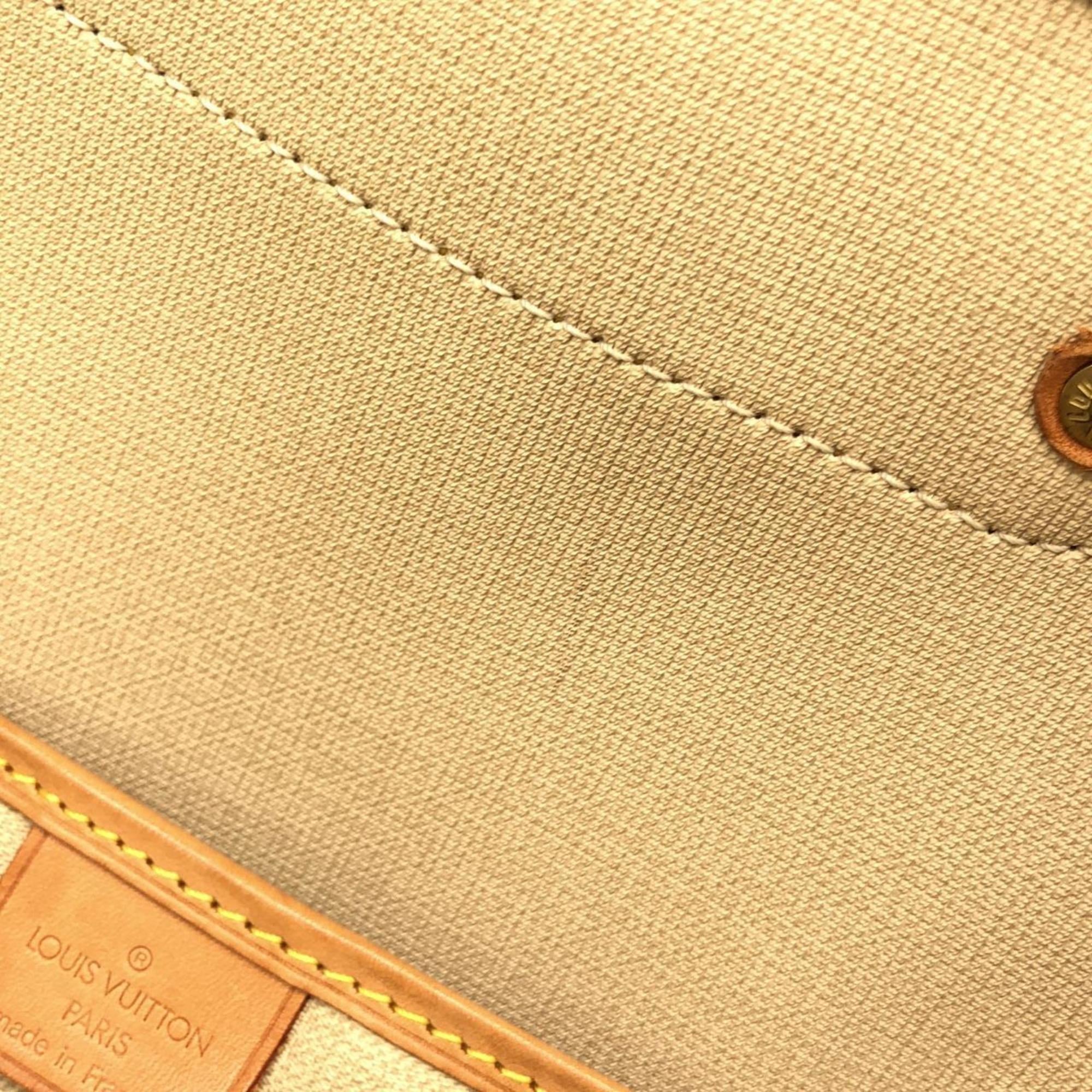 Louis Vuitton Marron Coated Canvas Handbag (Pre-Owned)