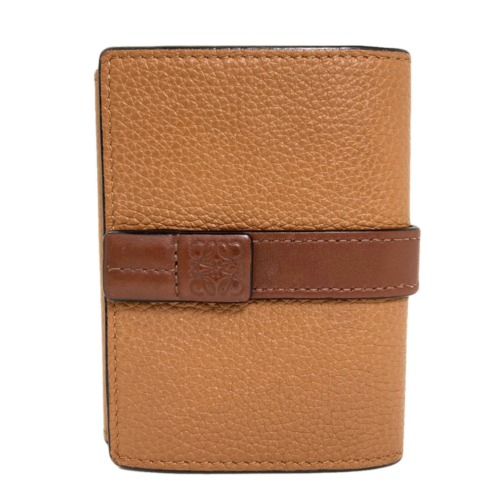 Loewe Brown Leather Wallet (Tri-Fold) (Pre-Owned)