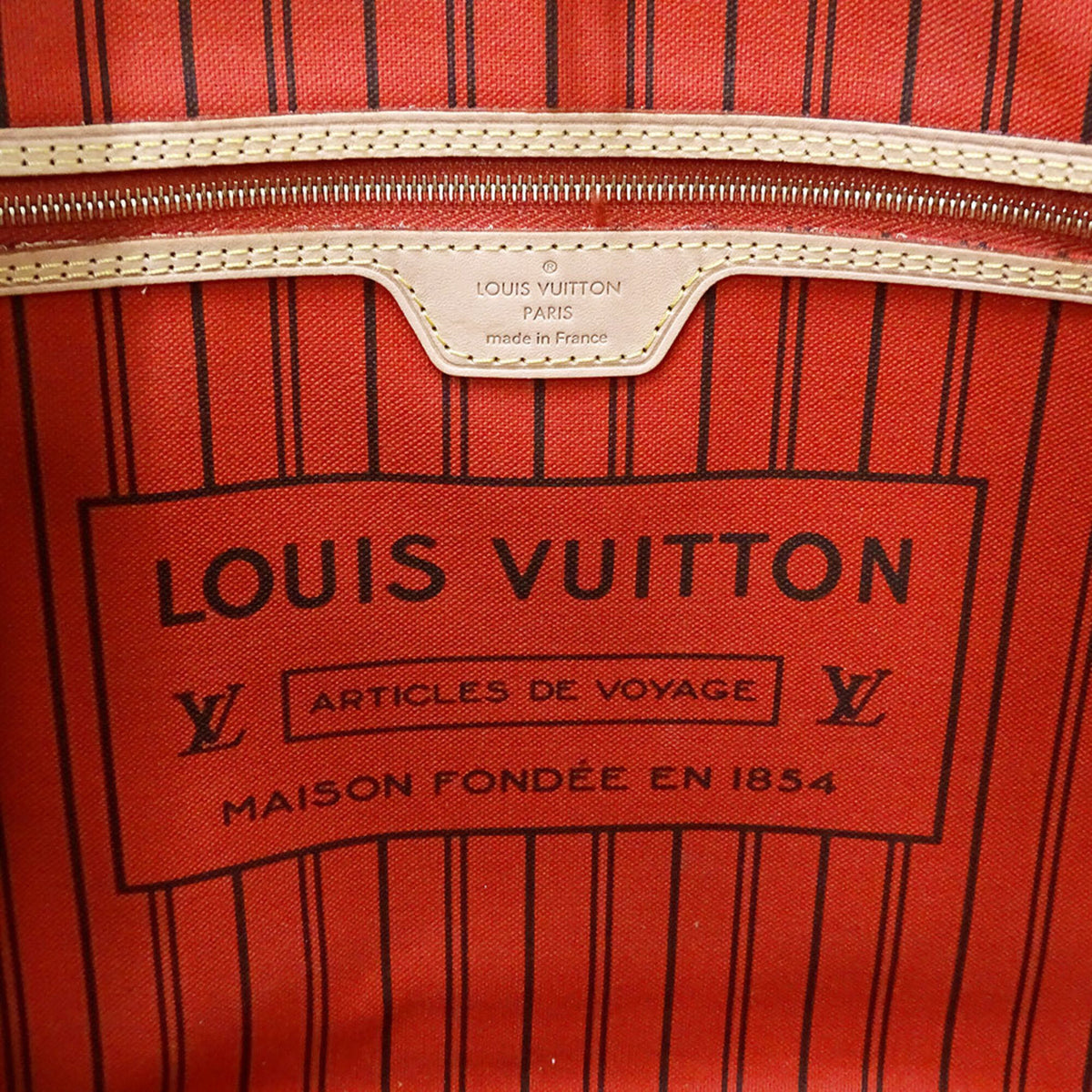 Louis Vuitton Brown Cerise Monogram Canvas Tote Bag (Pre-Owned)