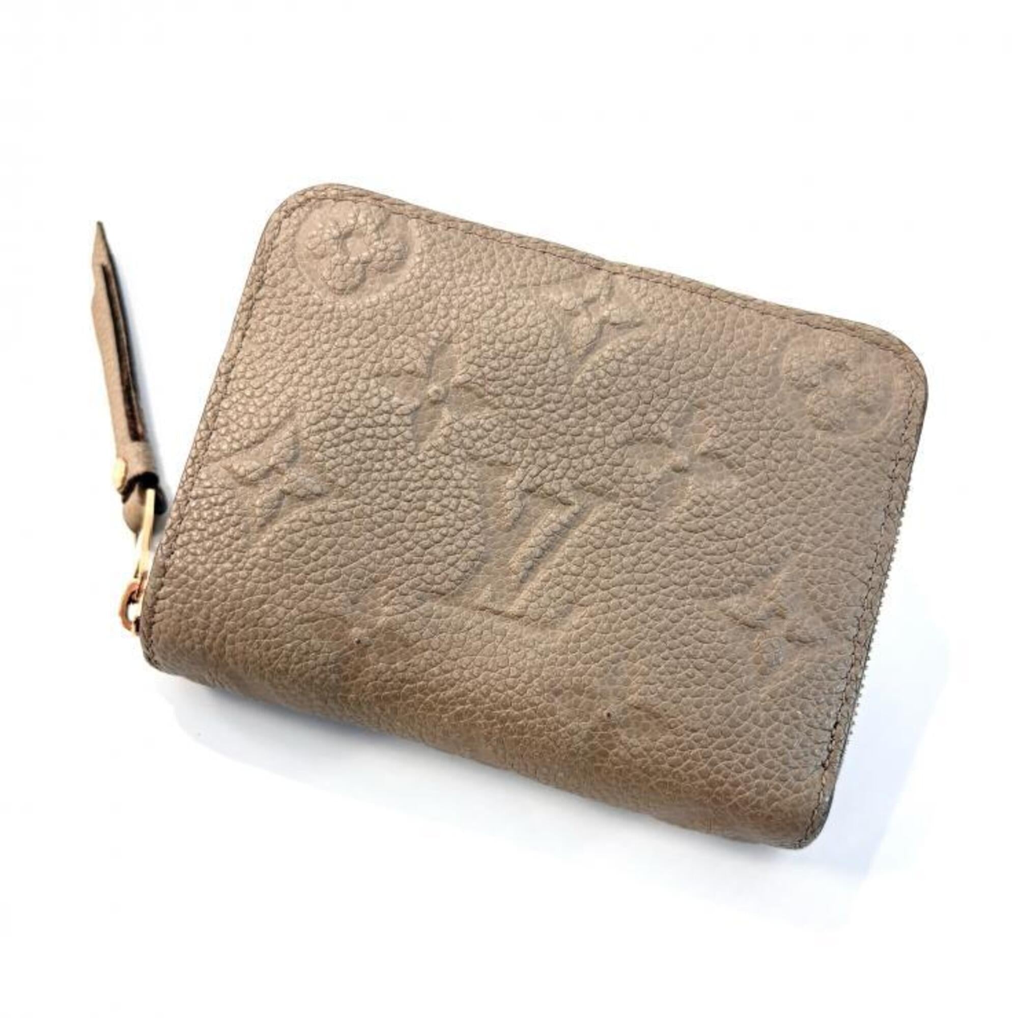 Louis Vuitton Beige Monogram Empreinte Coin Purse/Coin Case (Pre-Owned)