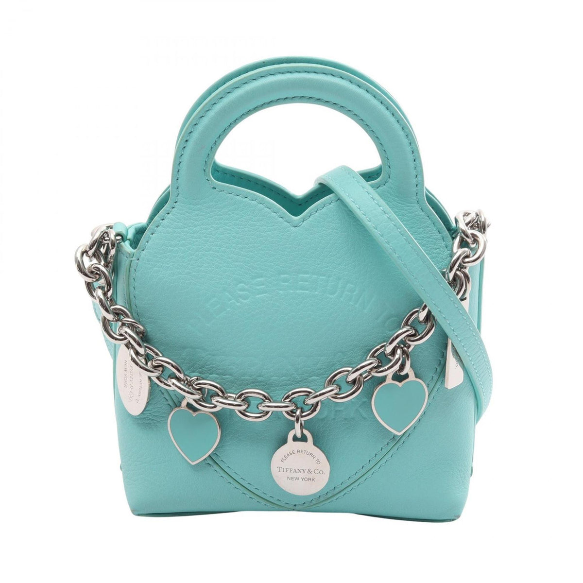 Tiffany Green Leather Handbag (Pre-Owned)