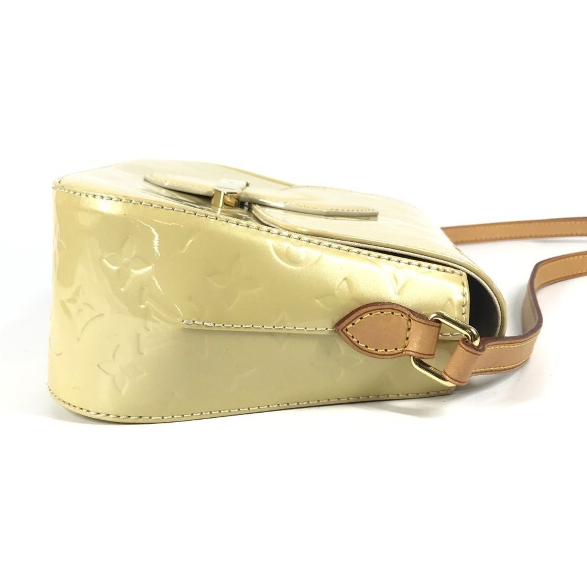 Louis Vuitton Yellow Monogram Vernis Shoulder Bag (Pre-Owned)