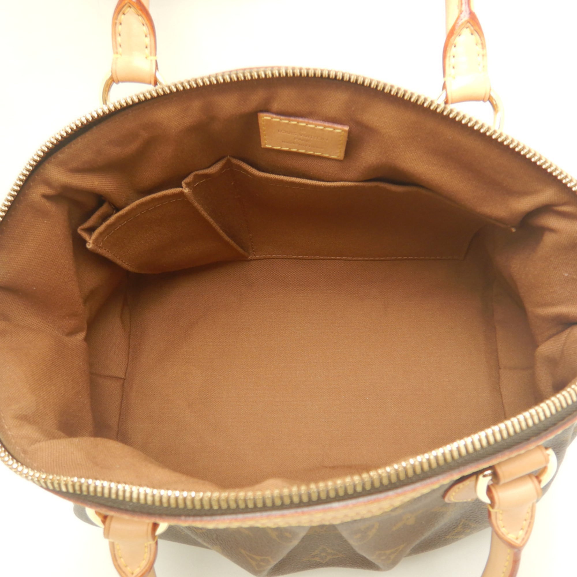 Louis Vuitton Brown Monogram Canvas Handbag (Pre-Owned)