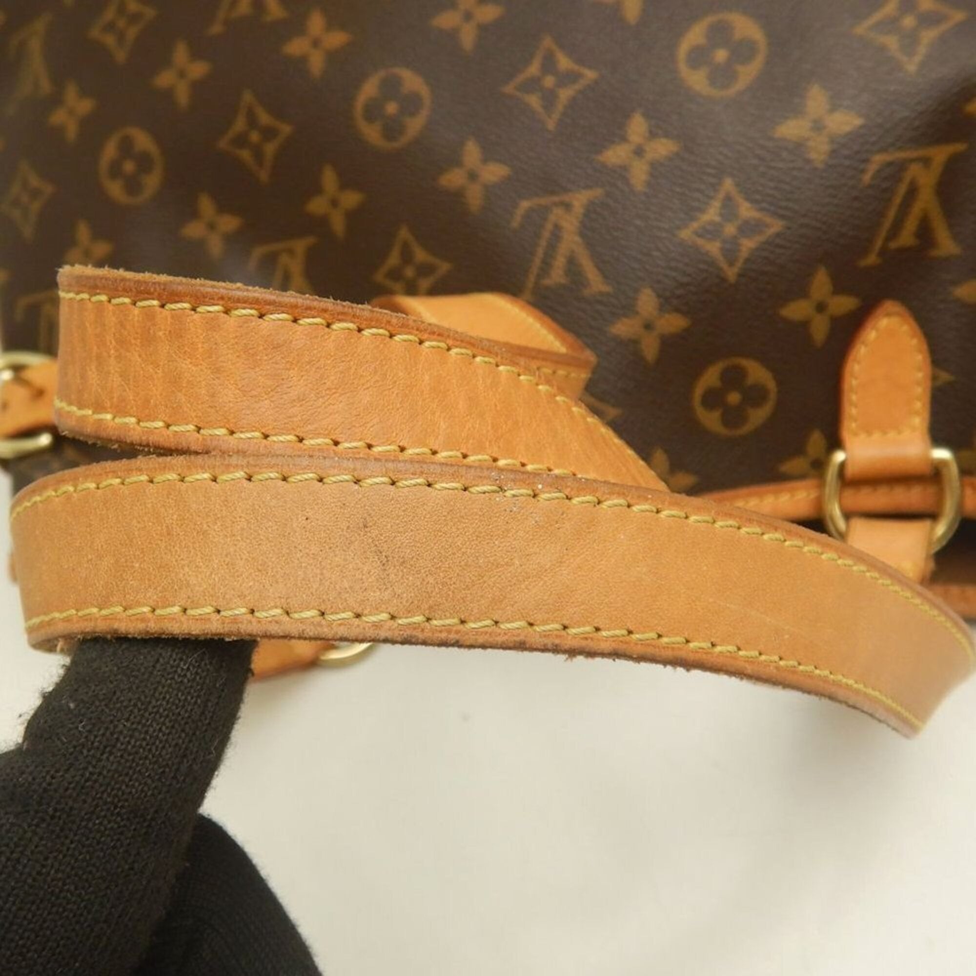 Louis Vuitton Brown Monogram Canvas Tote Bag (Pre-Owned)