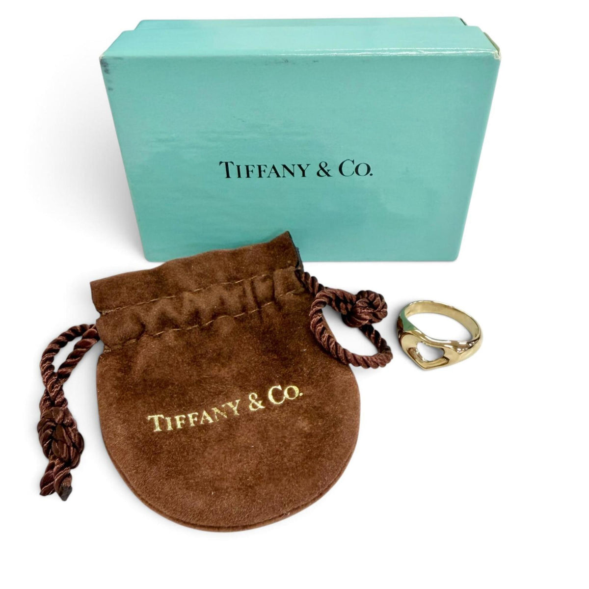 Tiffany Yellow Gold Yellow Gold (18K) Band Ring (Pre-Owned)