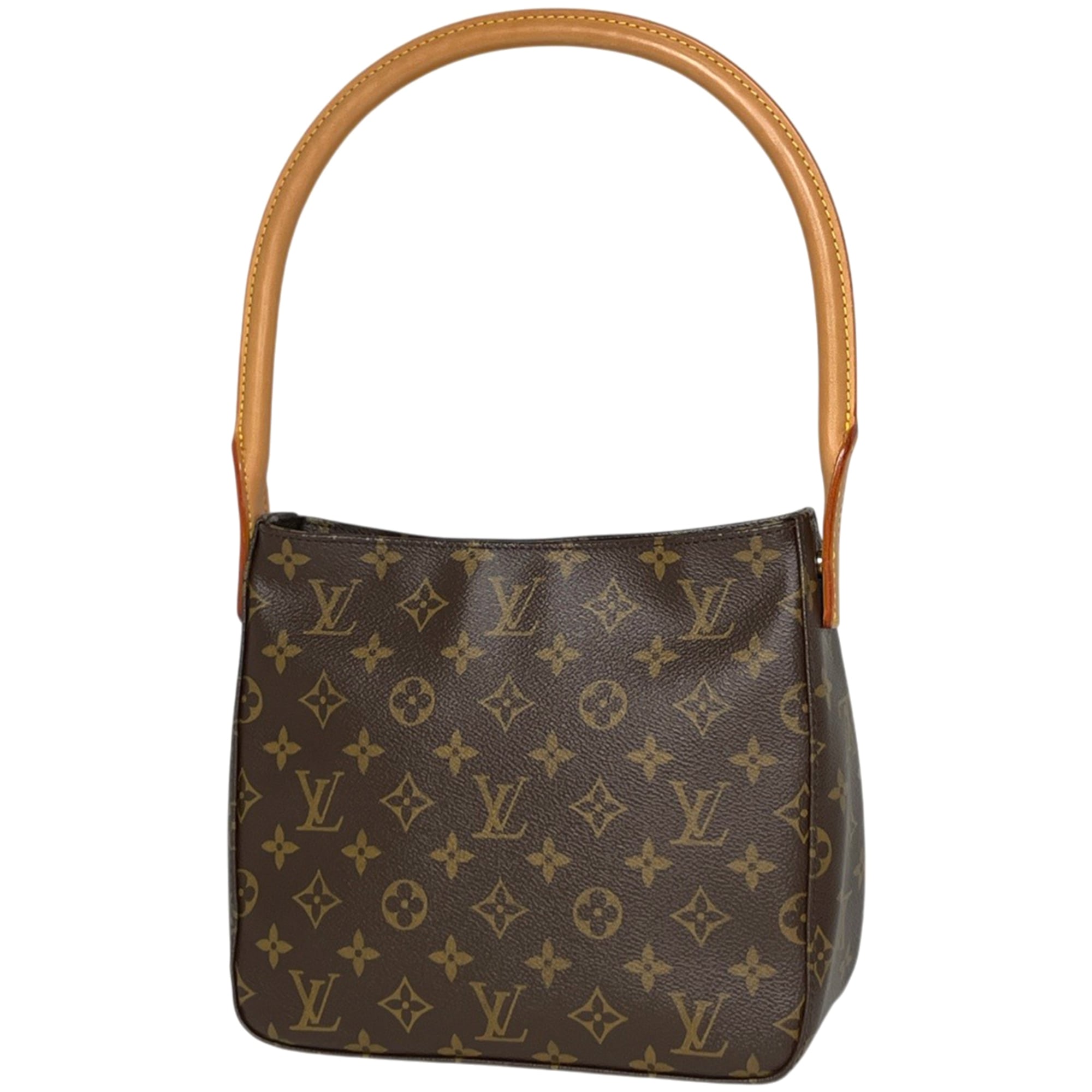 Louis Vuitton Brown Monogram Shoulder Bag (Pre-Owned)