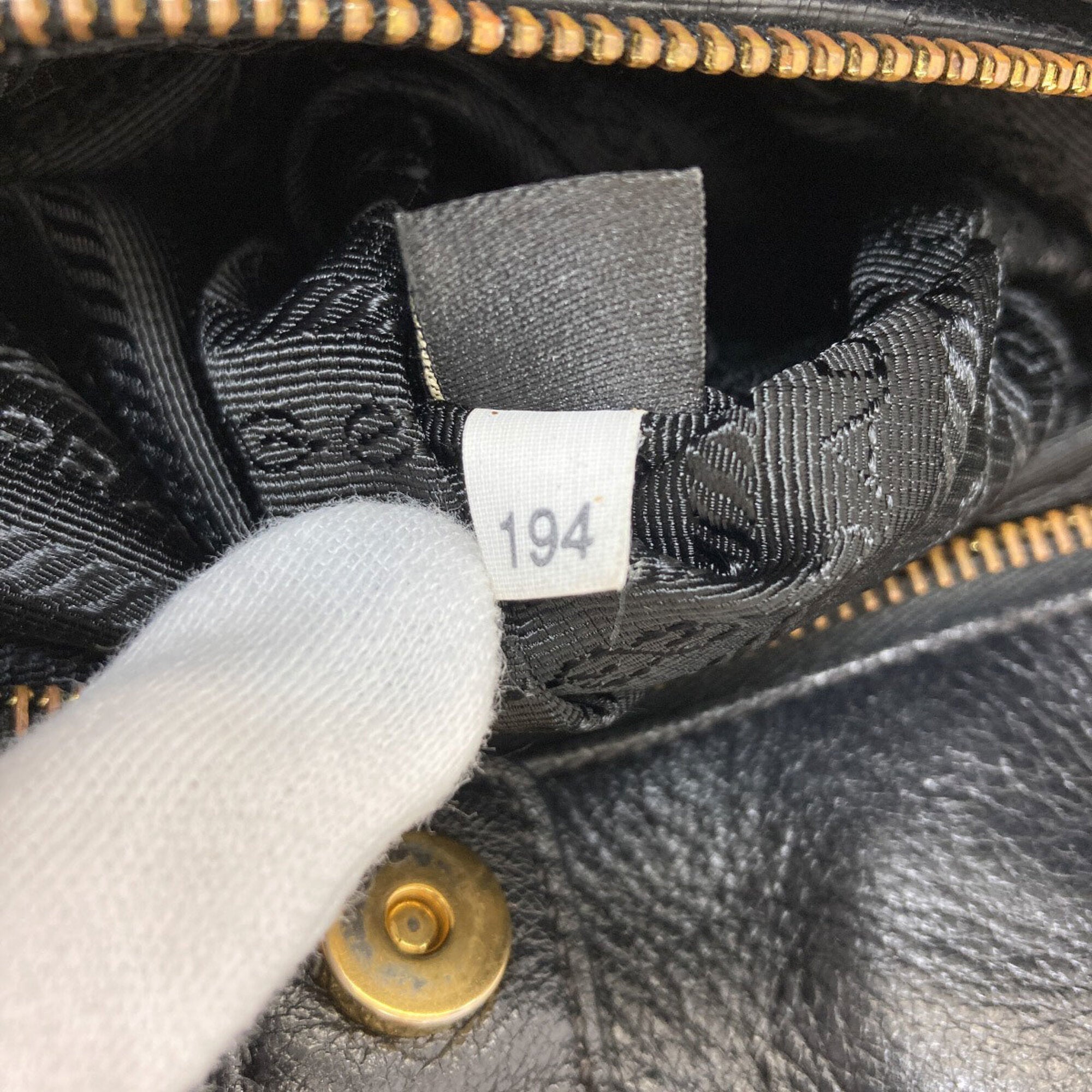 Prada Black Nylon Tote Bag (Pre-Owned)