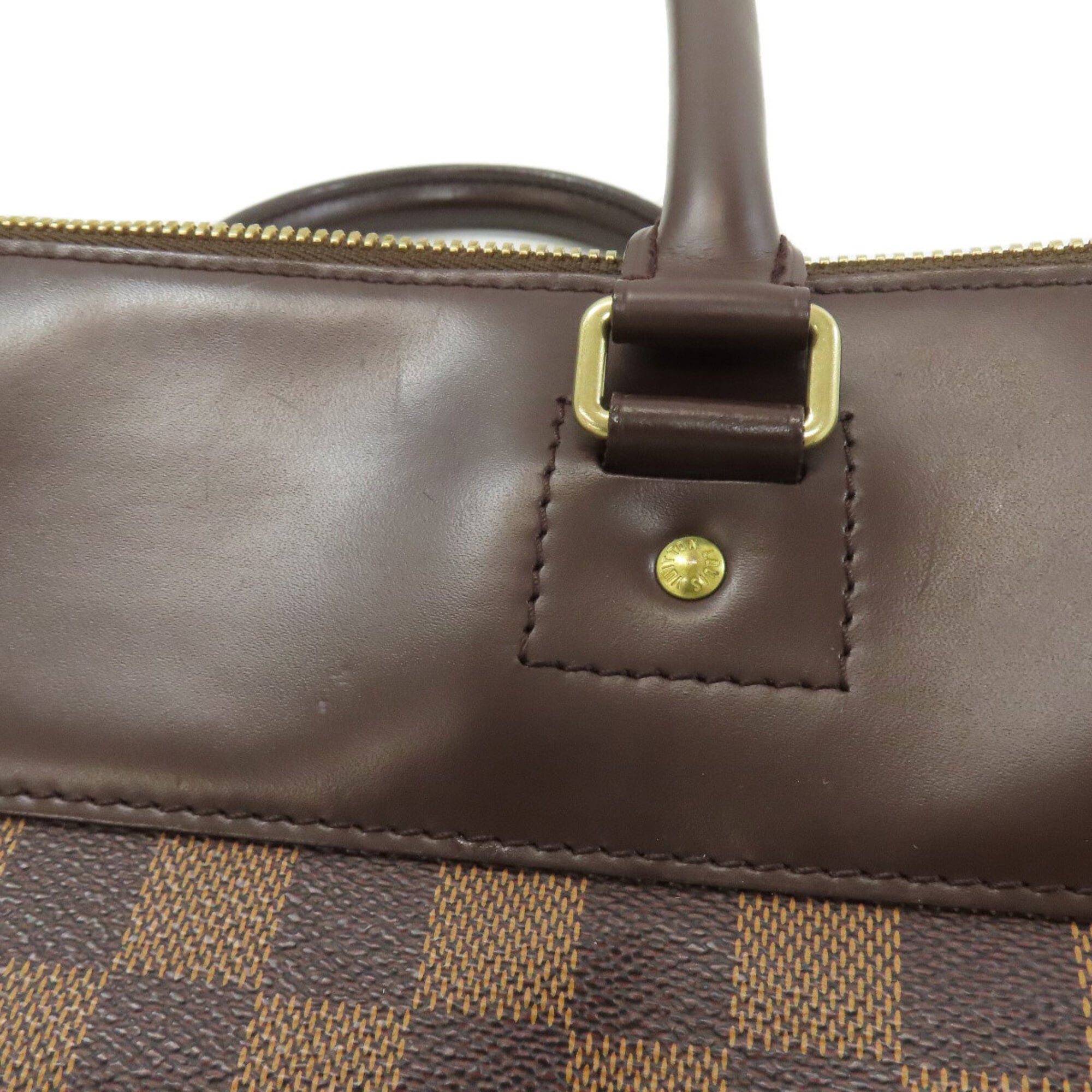 Louis Vuitton Damier Canvas Ebene Damier Canvas Tote Bag (Pre-Owned)
