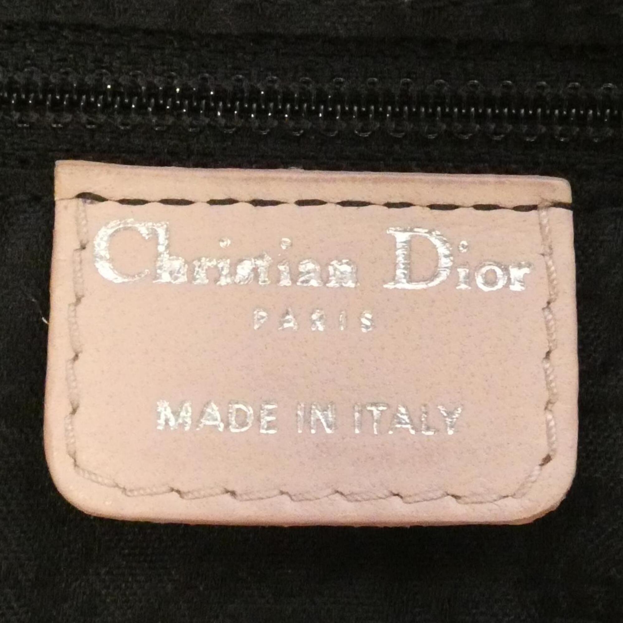 Christian Dior Pink Leather Handbag (Pre-Owned)