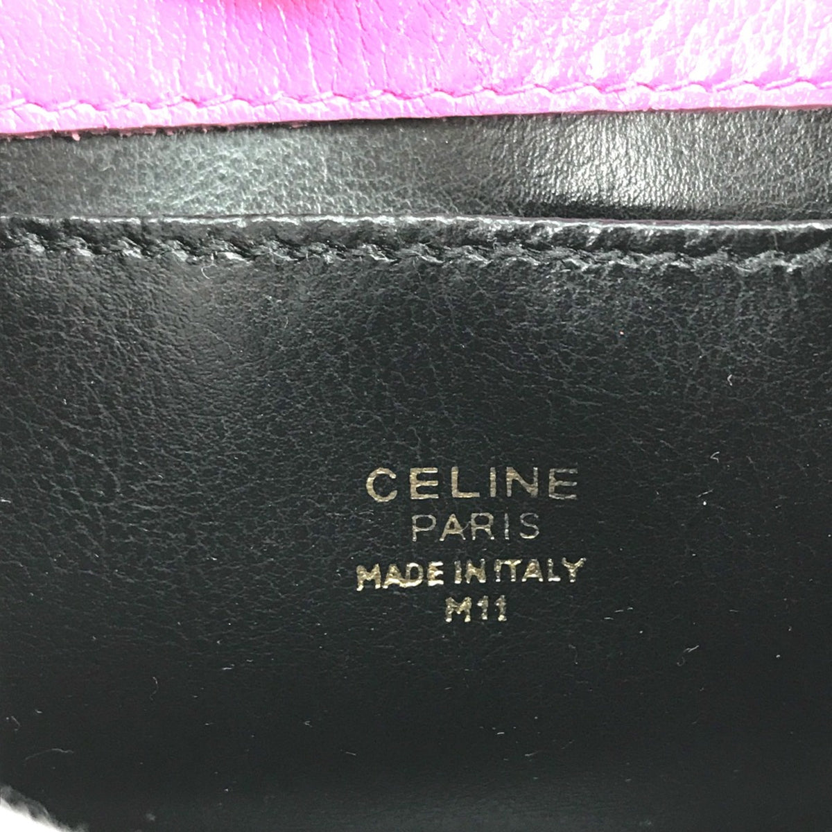 Celine Purple Leather Handbag (Pre-Owned)