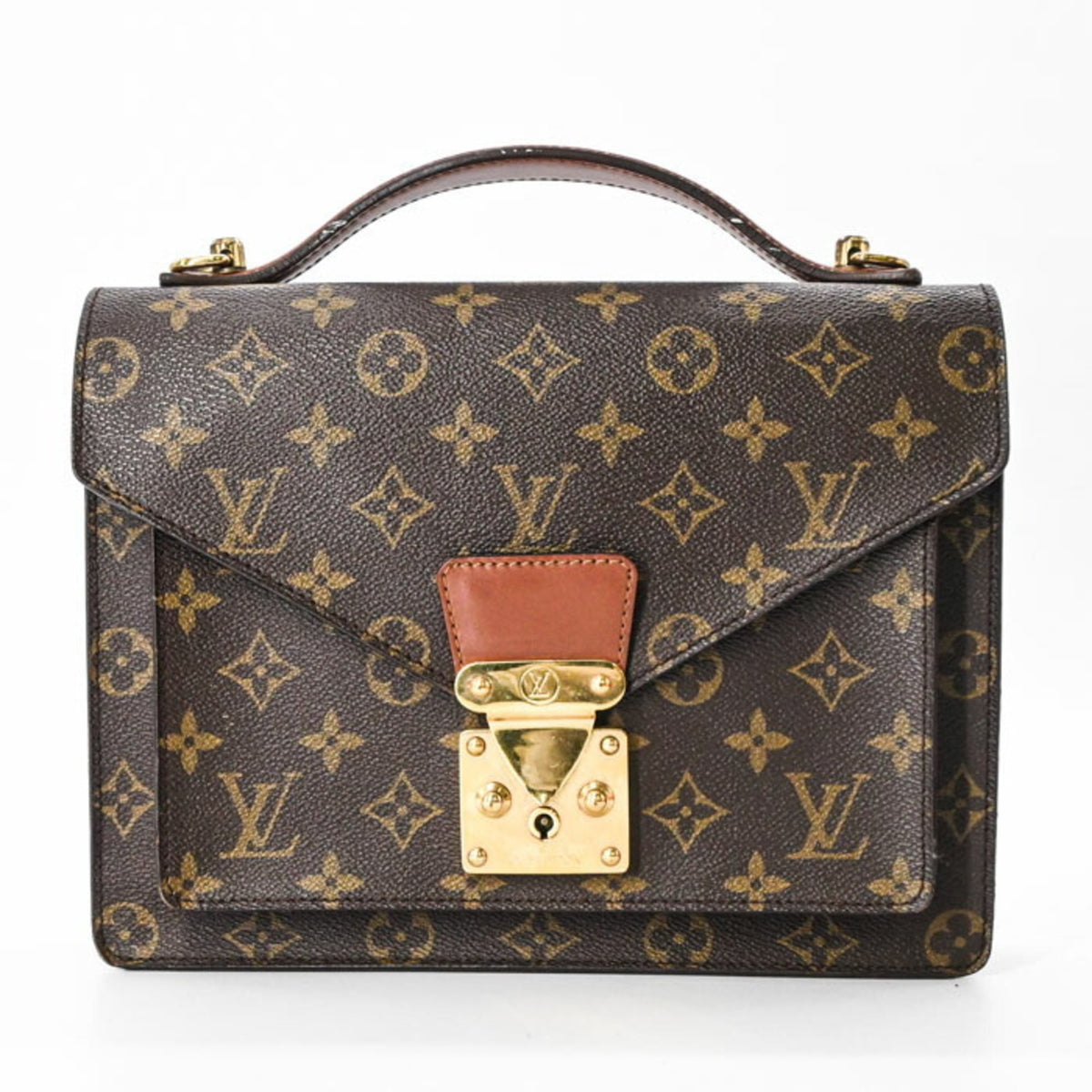 Louis Vuitton Monogram Brown Monogram Handbag (Pre-Owned)