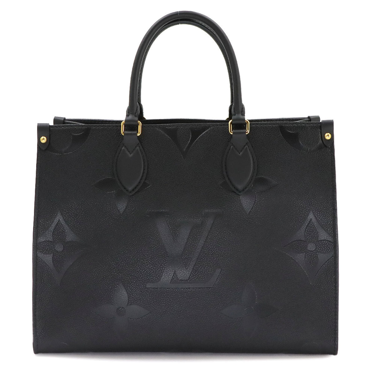 Louis Vuitton Noir Monogram Empreinte Leather Handbag Tote Bag (Pre-Owned)