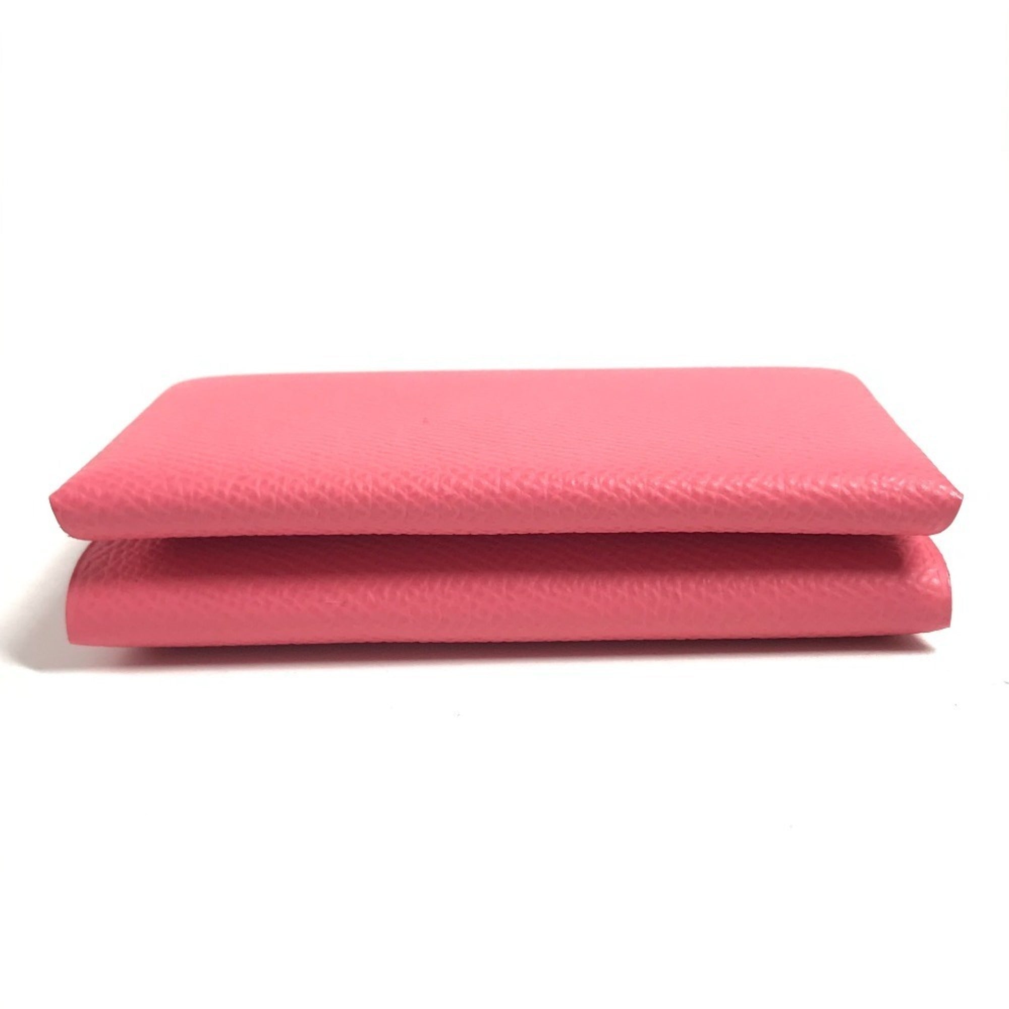 Hermes Pink Epsom Leather Coin Purse/Coin Case (Pre-Owned)