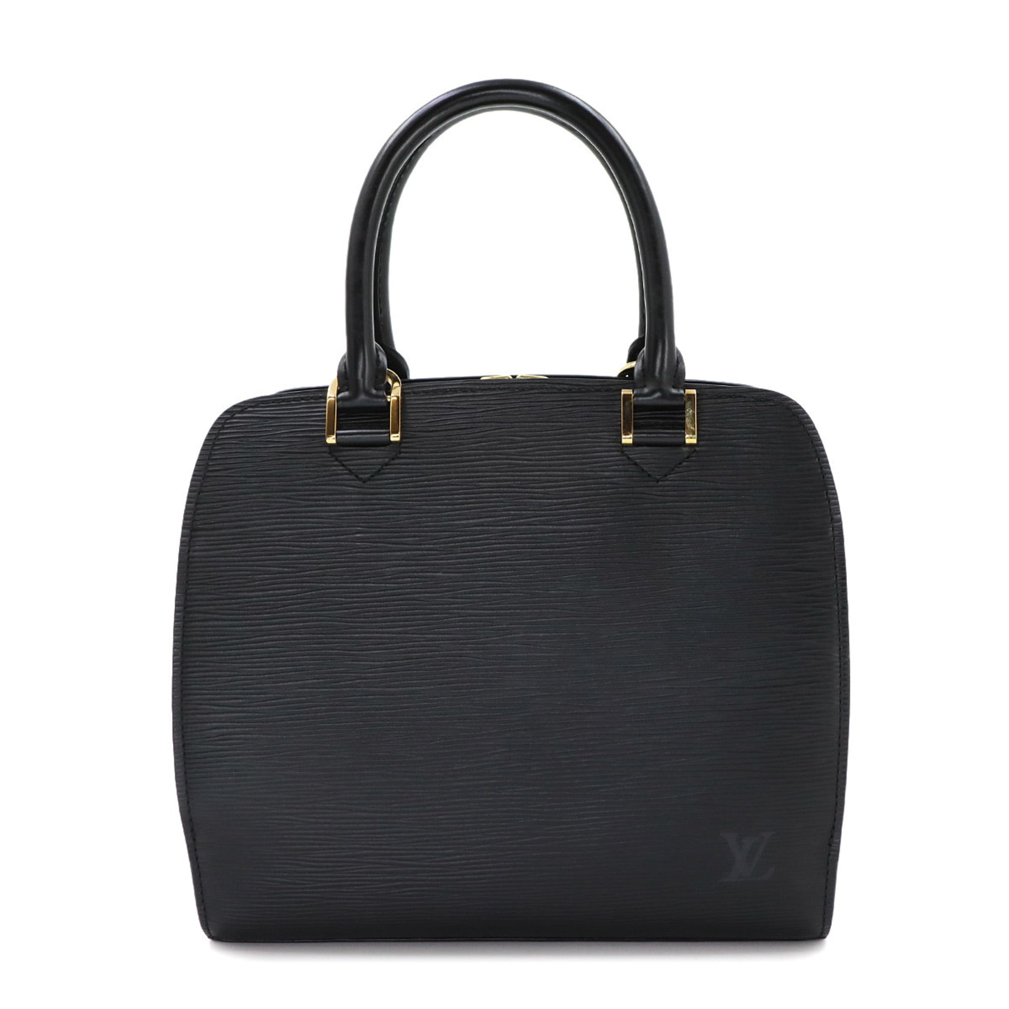 Louis Vuitton Noir Epi Leather Handbag (Pre-Owned)