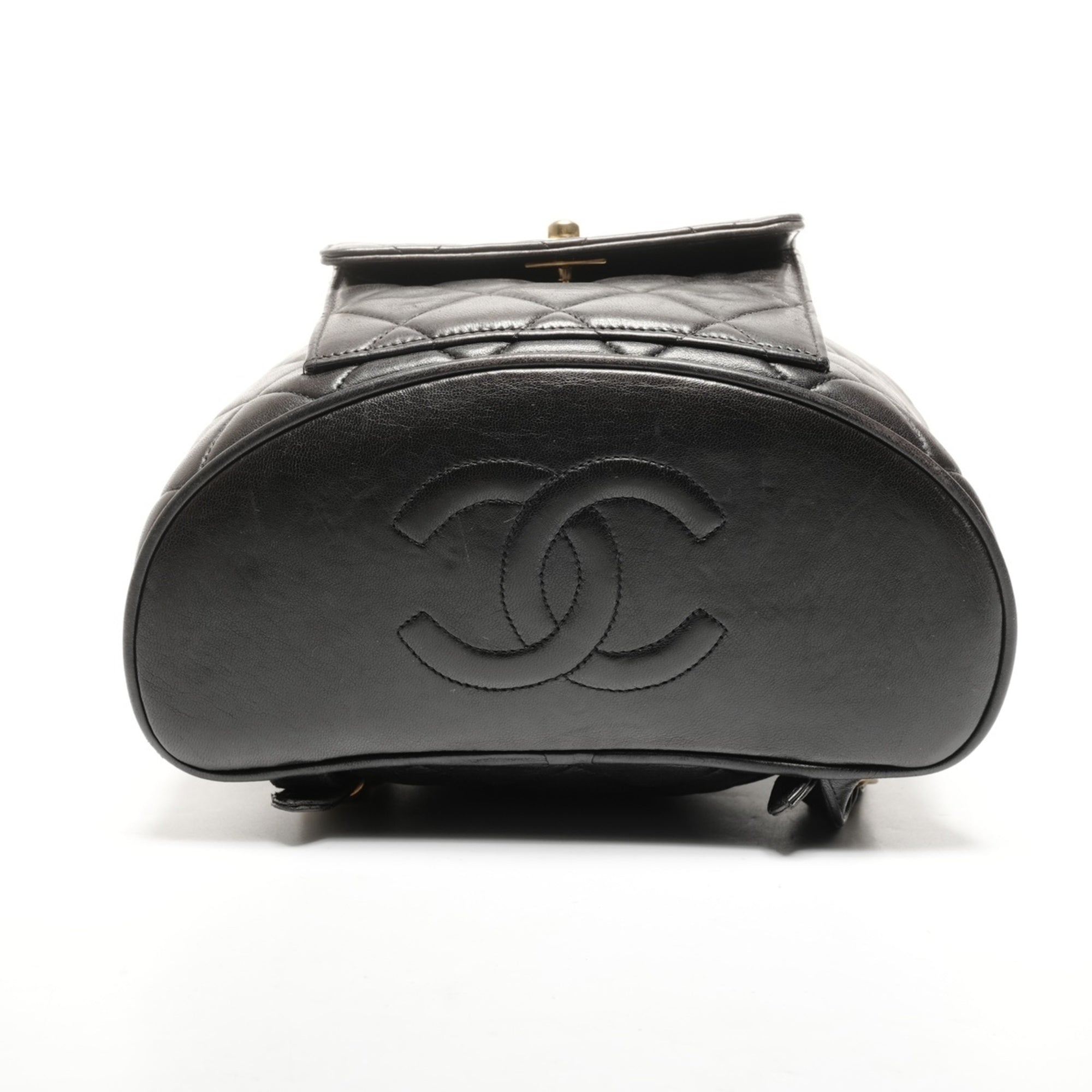 Chanel Matelasse Black Backpack (Pre-Owned)