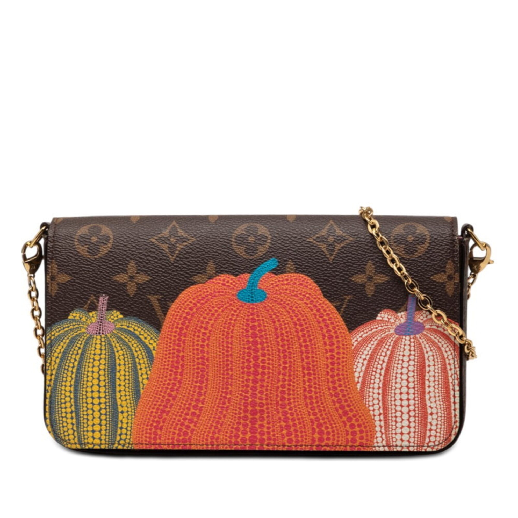 Louis Vuitton Brown Monogram Multi-Color Monogram Pouch Shoulder Bag (Pre-Owned)