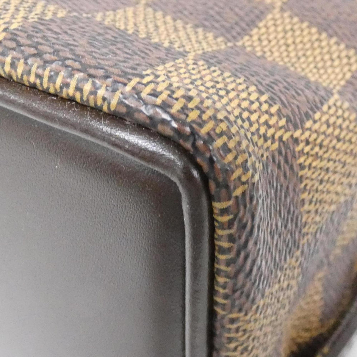 Louis Vuitton Ebene Coated Canvas Shoulder Bag (Pre-Owned)