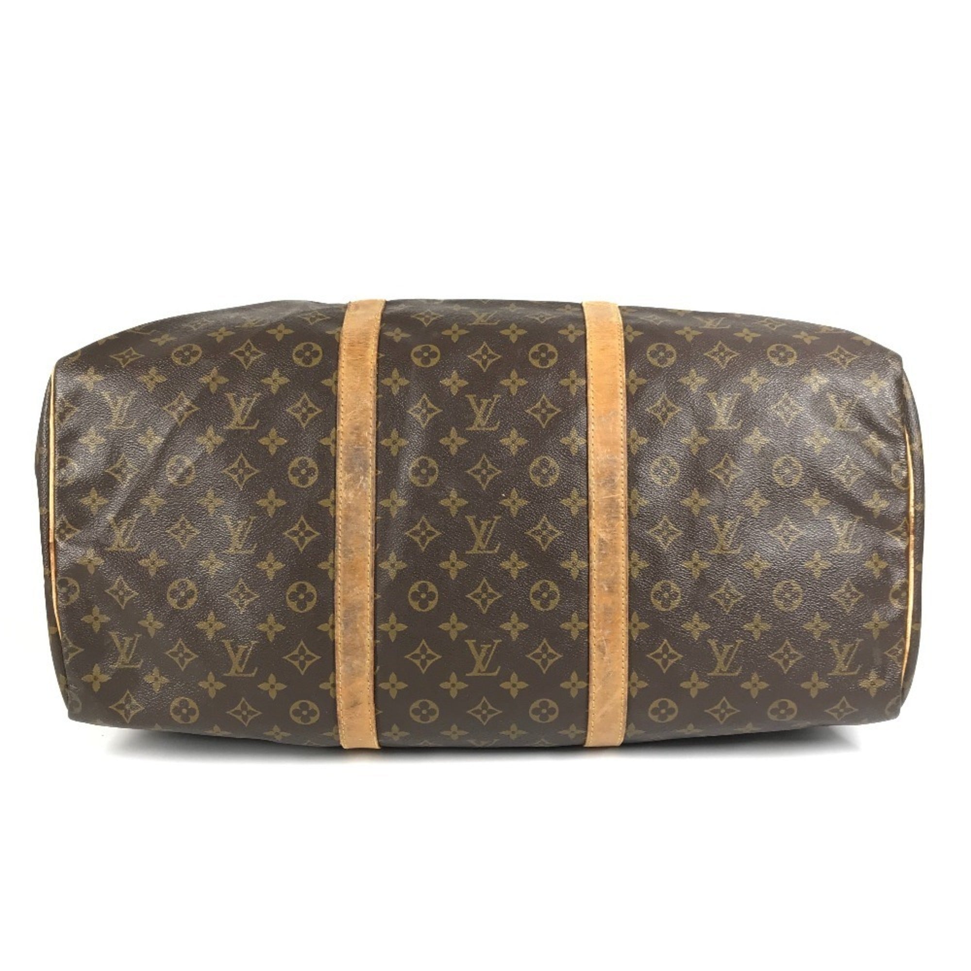 Louis Vuitton Brown Monogram Canvas Boston Bag Handbag (Pre-Owned)