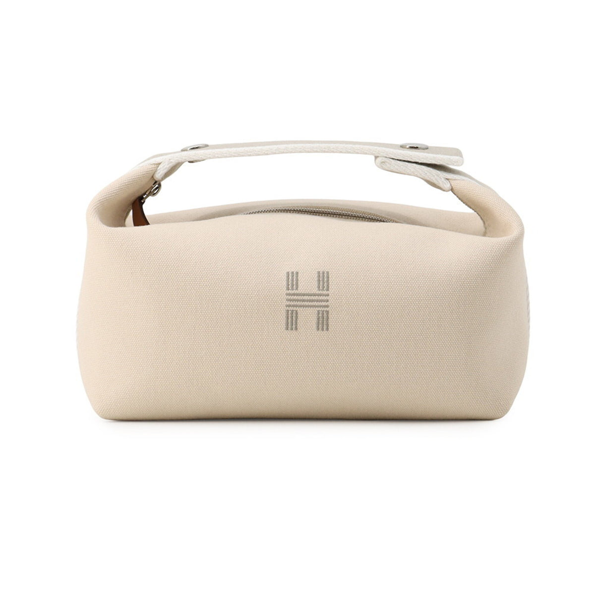 Hermes Natural Canvas Handbag Pouch (Pre-Owned)