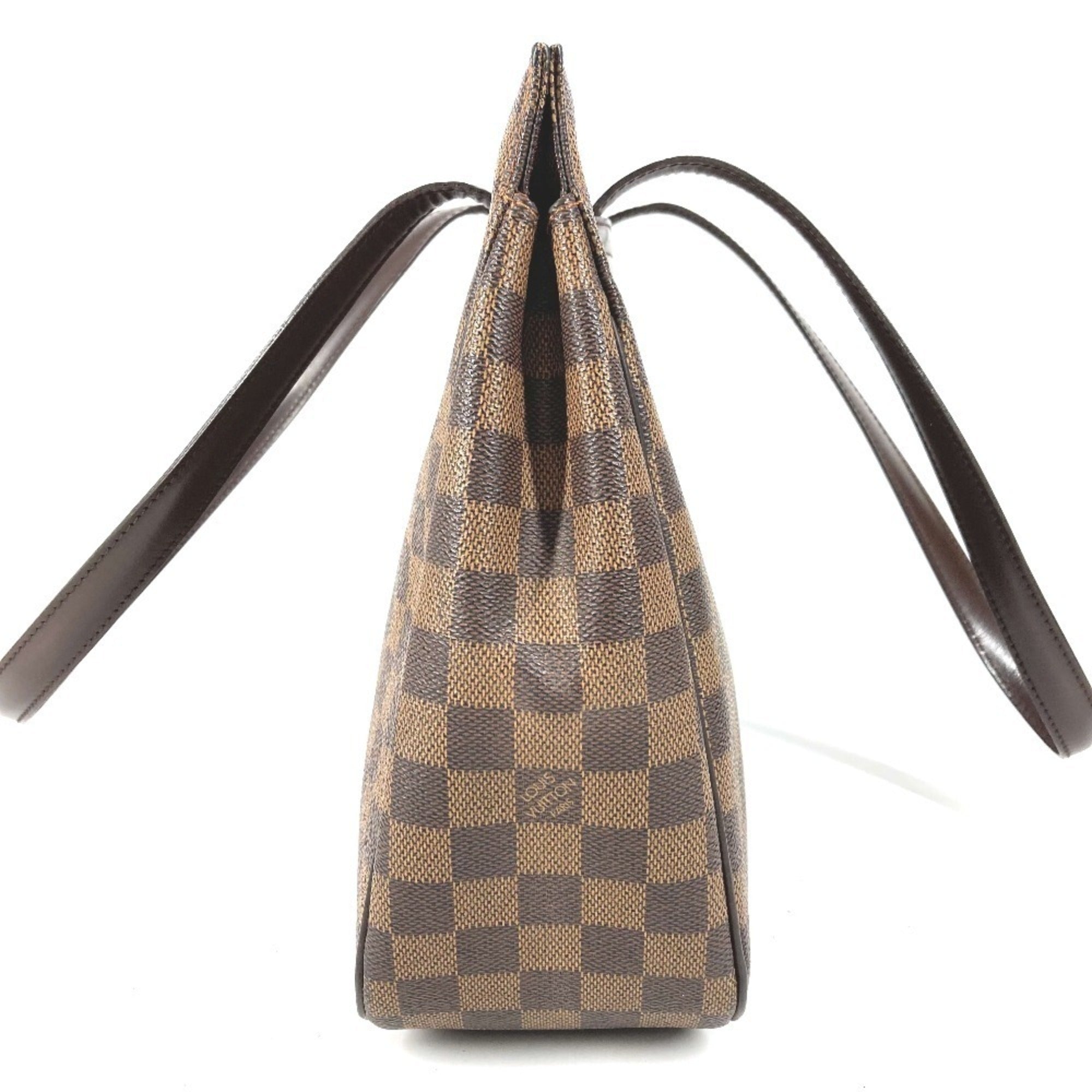 Louis Vuitton Brown Damier Canvas Damier Canvas Shoulder Bag Tote Bag (Pre-Owned)
